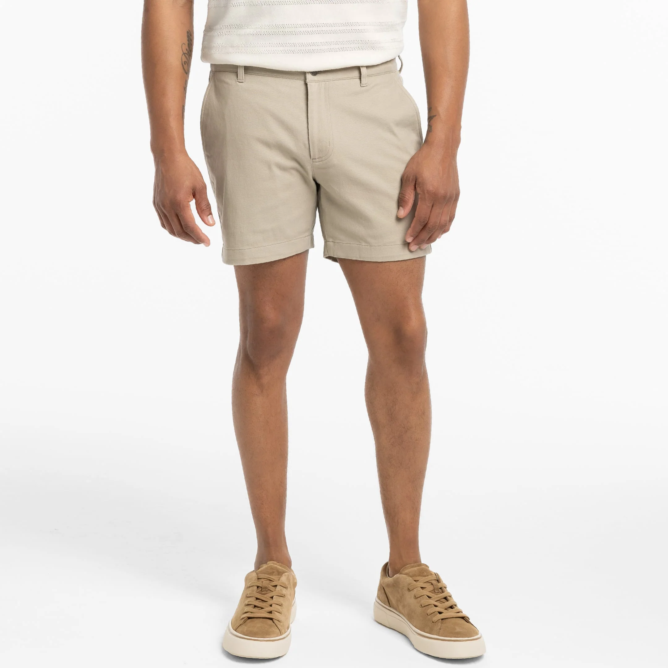 5" Khaki Lightweight Signature Chino Short