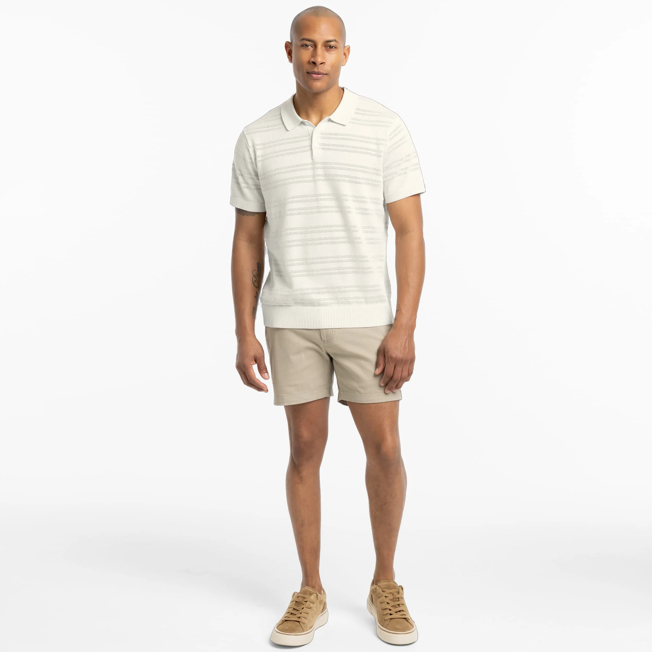 5" Khaki Lightweight Signature Chino Short - Image 6