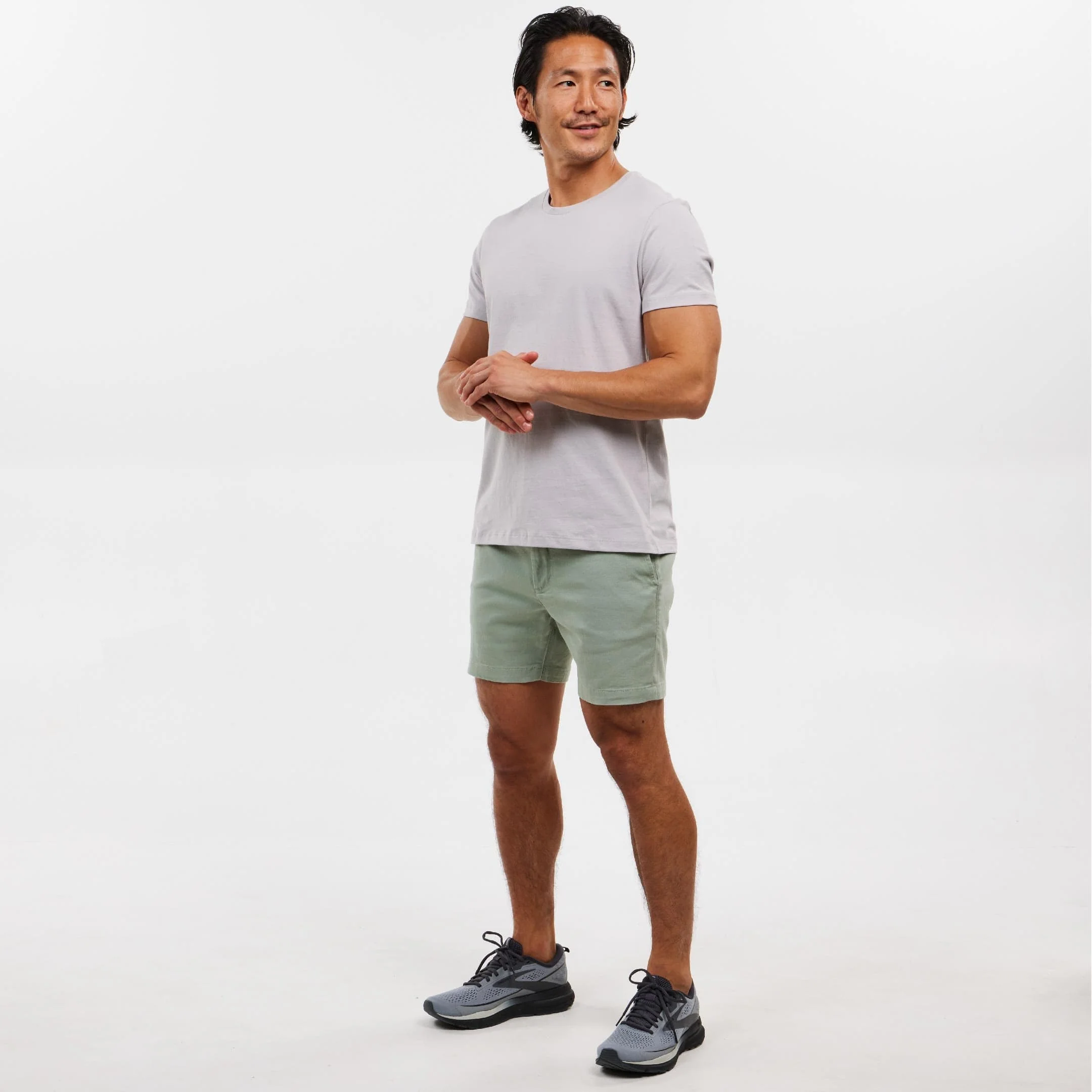 5" Sage Breeze Lightweight Stretch Chino Short - Image 2