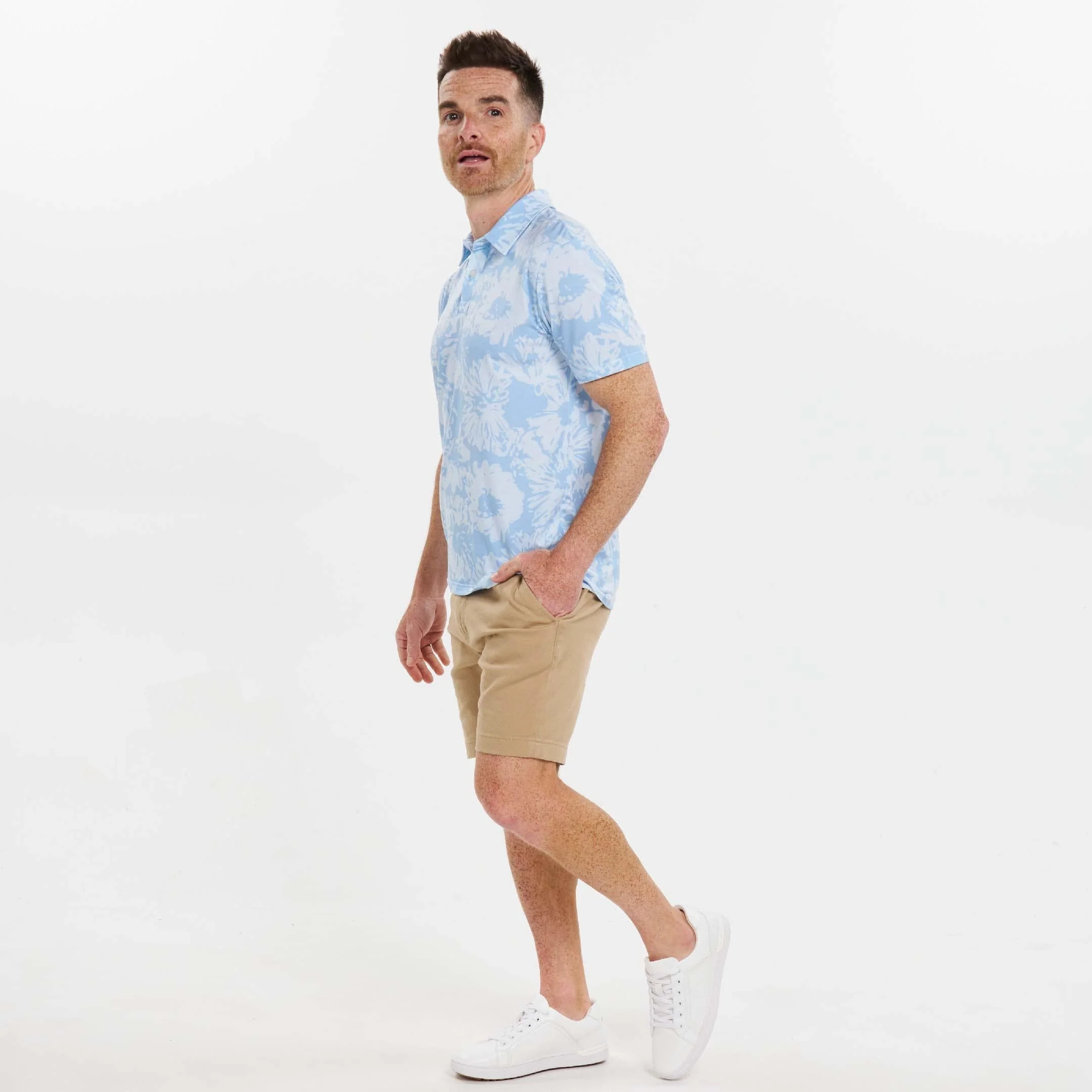 Bermuda Blue Tech Polo - Image 2