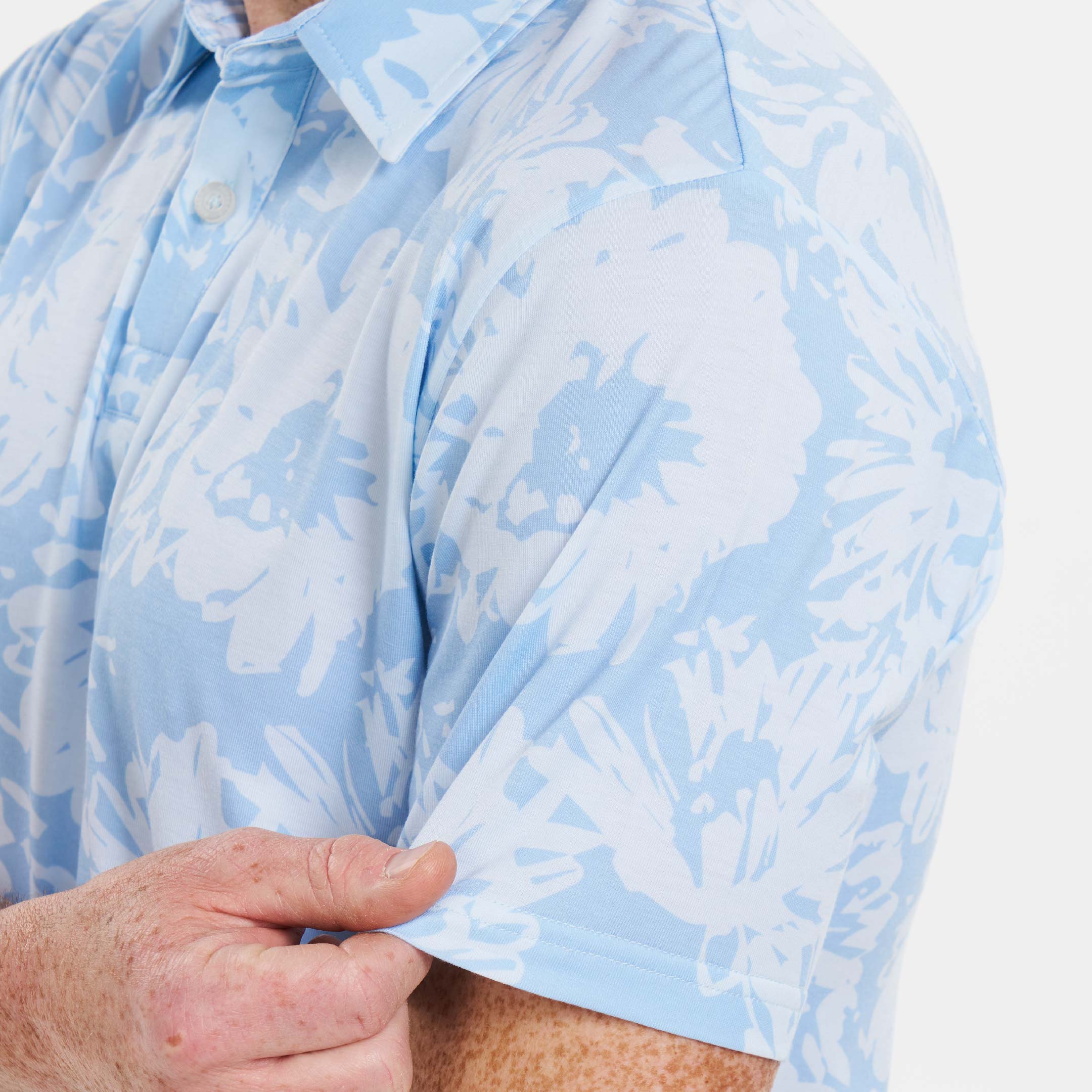 Bermuda Blue Tech Polo - Image 4