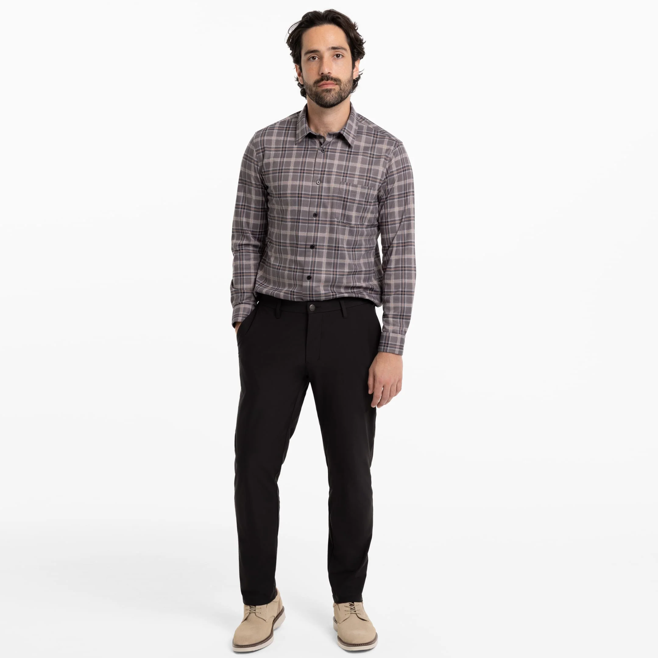 Black Hybrid XYZ Chino - Image 2