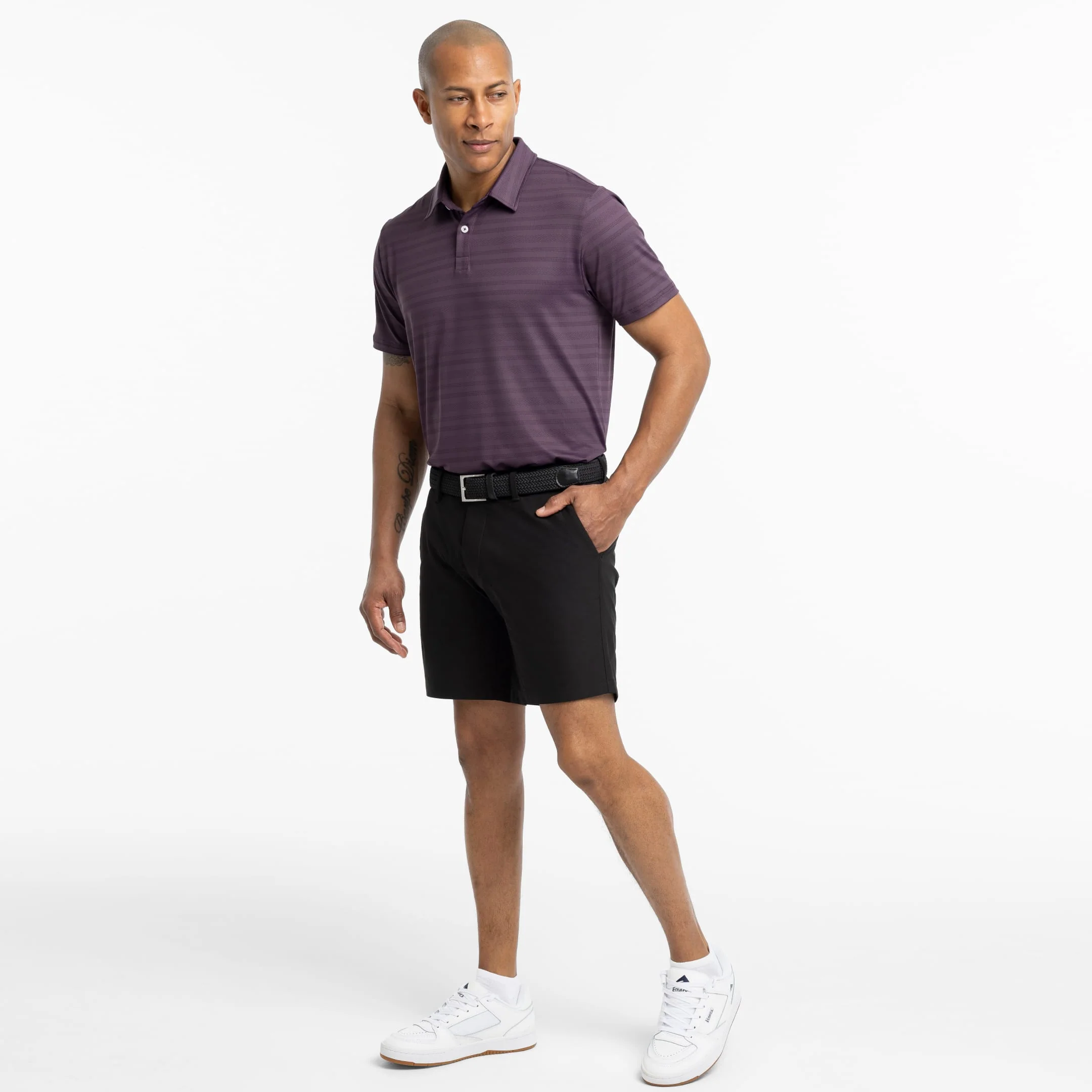 Black Hybrid XYZ Chino Short - Image 2