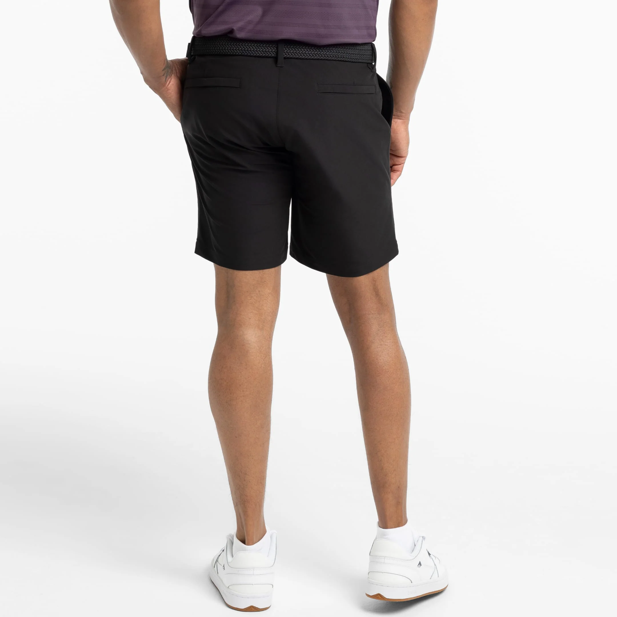 Black Hybrid XYZ Chino Short - Image 3