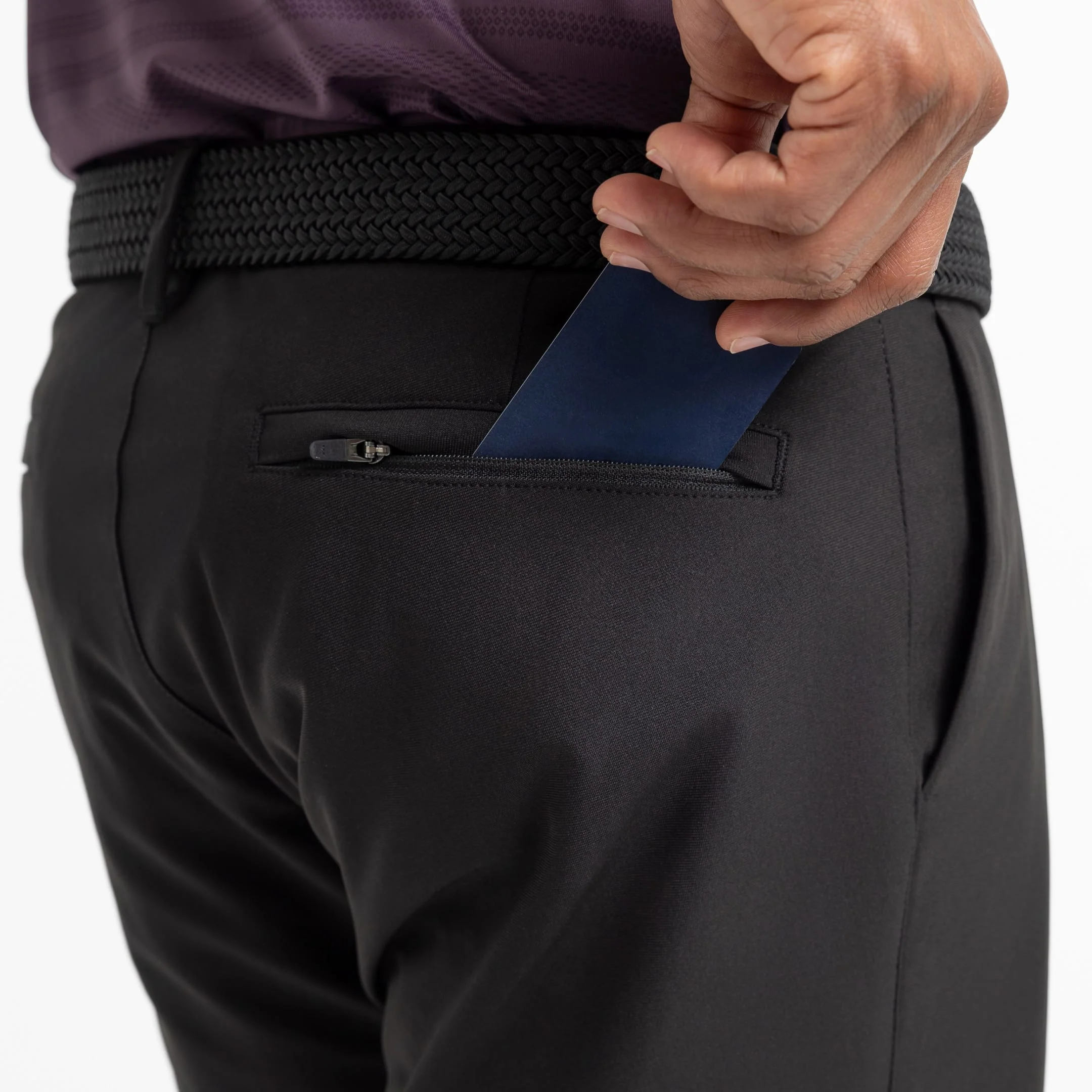 Black Hybrid XYZ Chino Short - Image 4