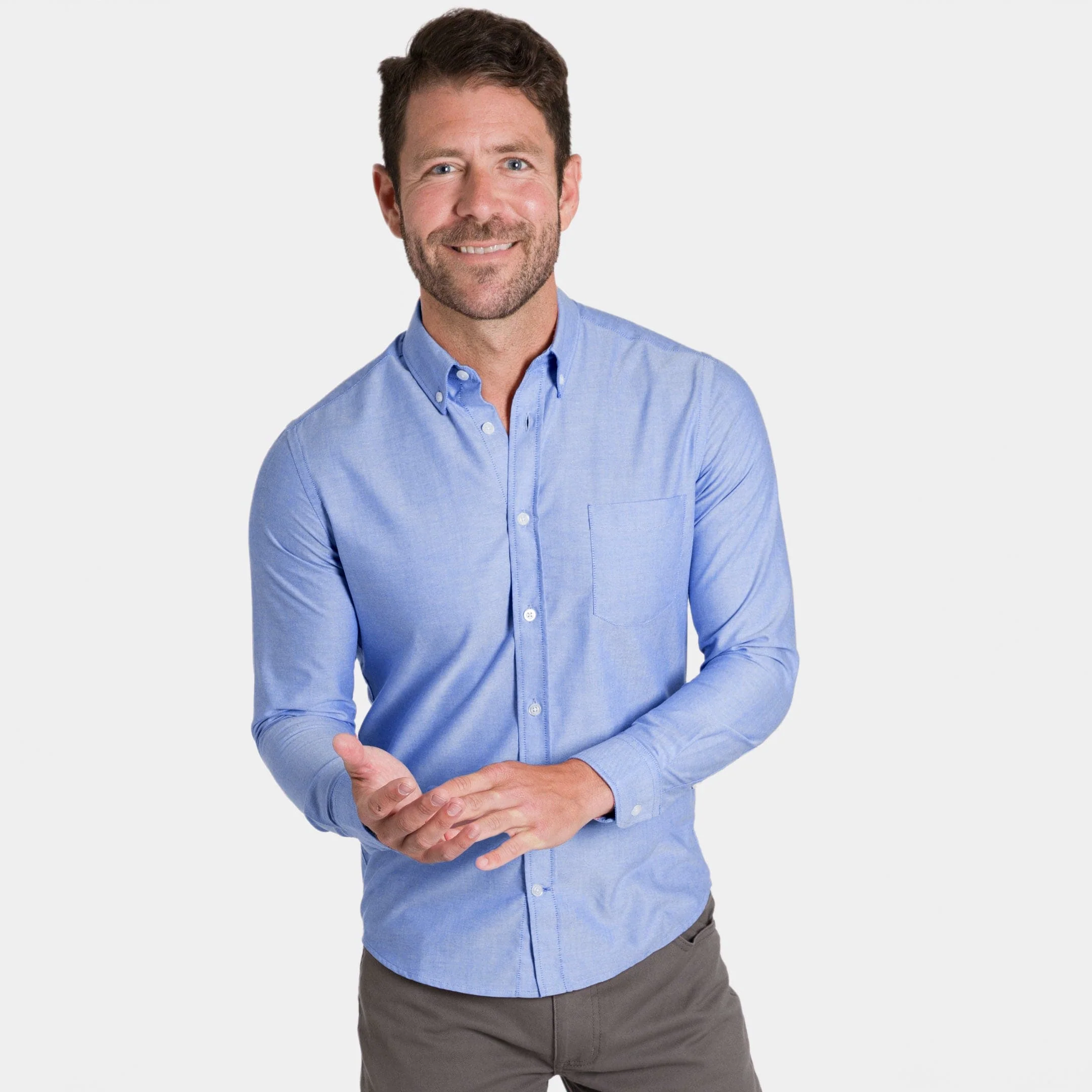 Blue Linen Shirt