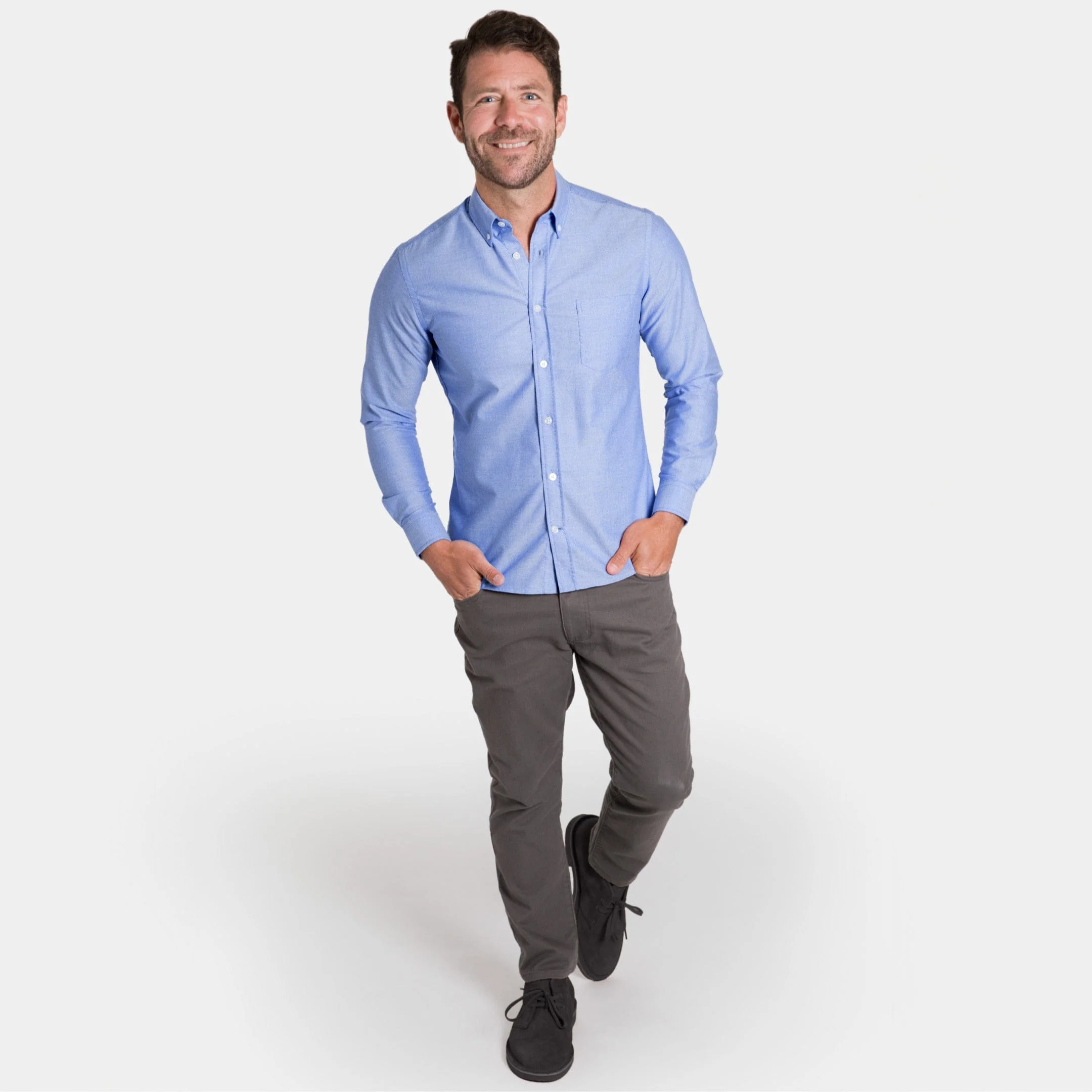 Blue Linen Shirt - Image 2