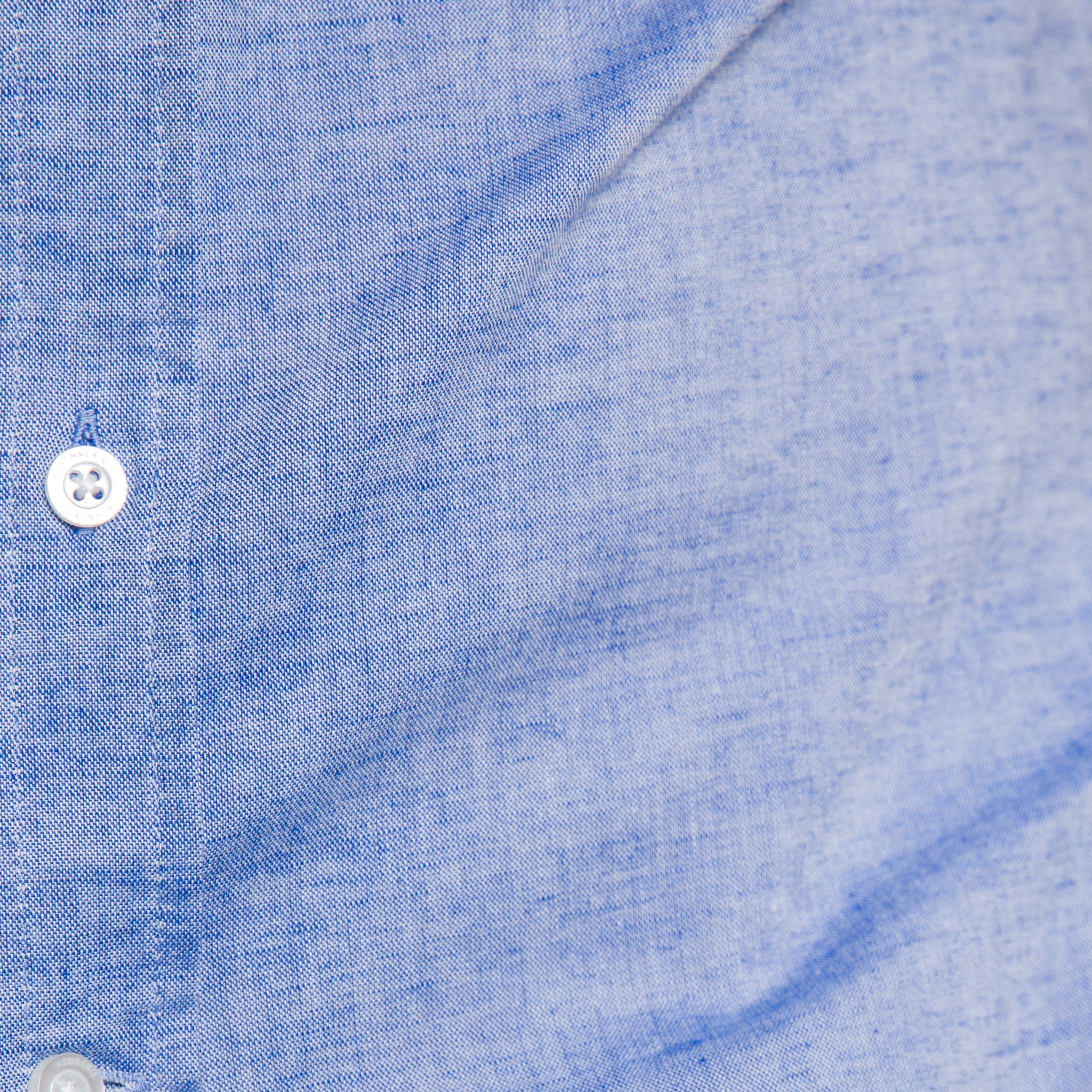 Blue Linen Shirt - Image 5
