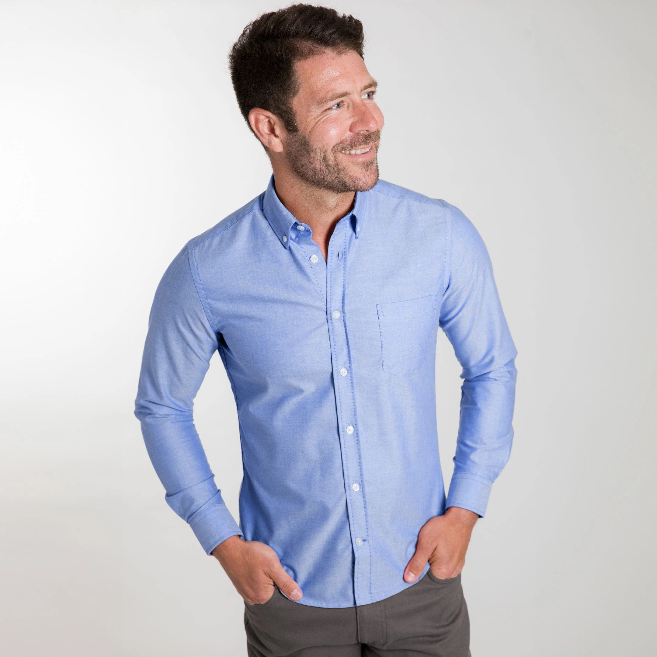 Blue Linen Shirt - Image 6