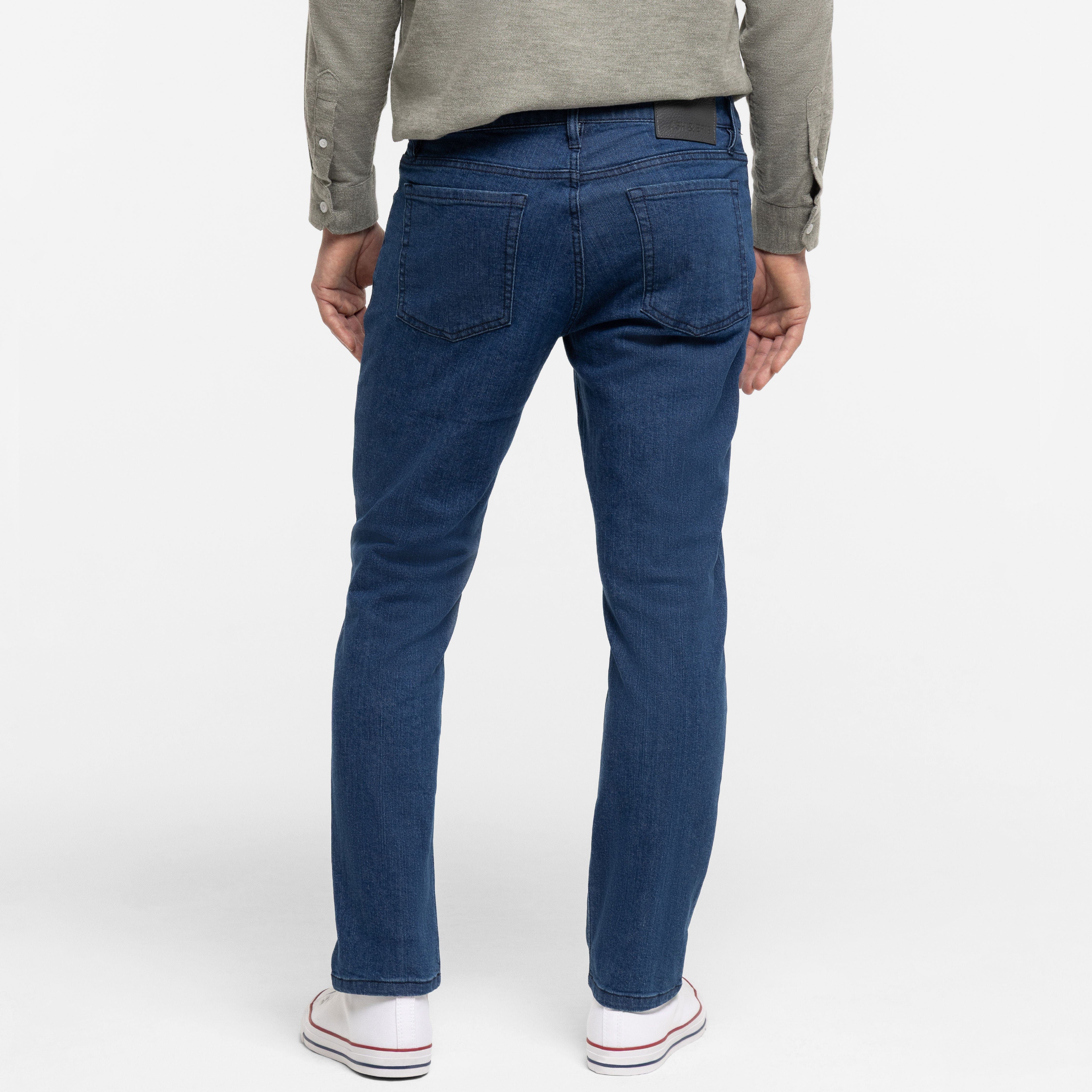 Blue Wash Essential Jeans - Image 3