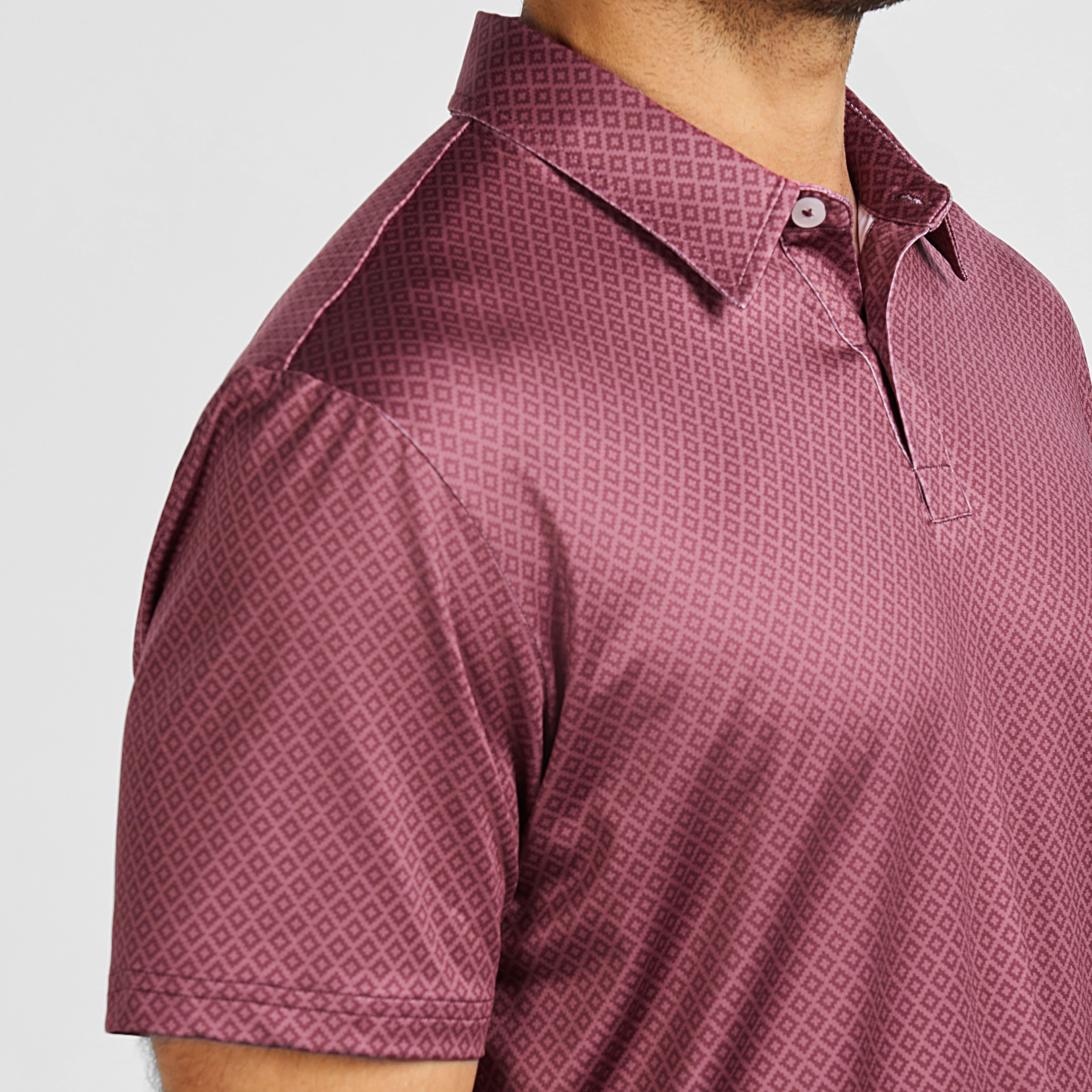 Burgundy Links Tech Polo - Image 4