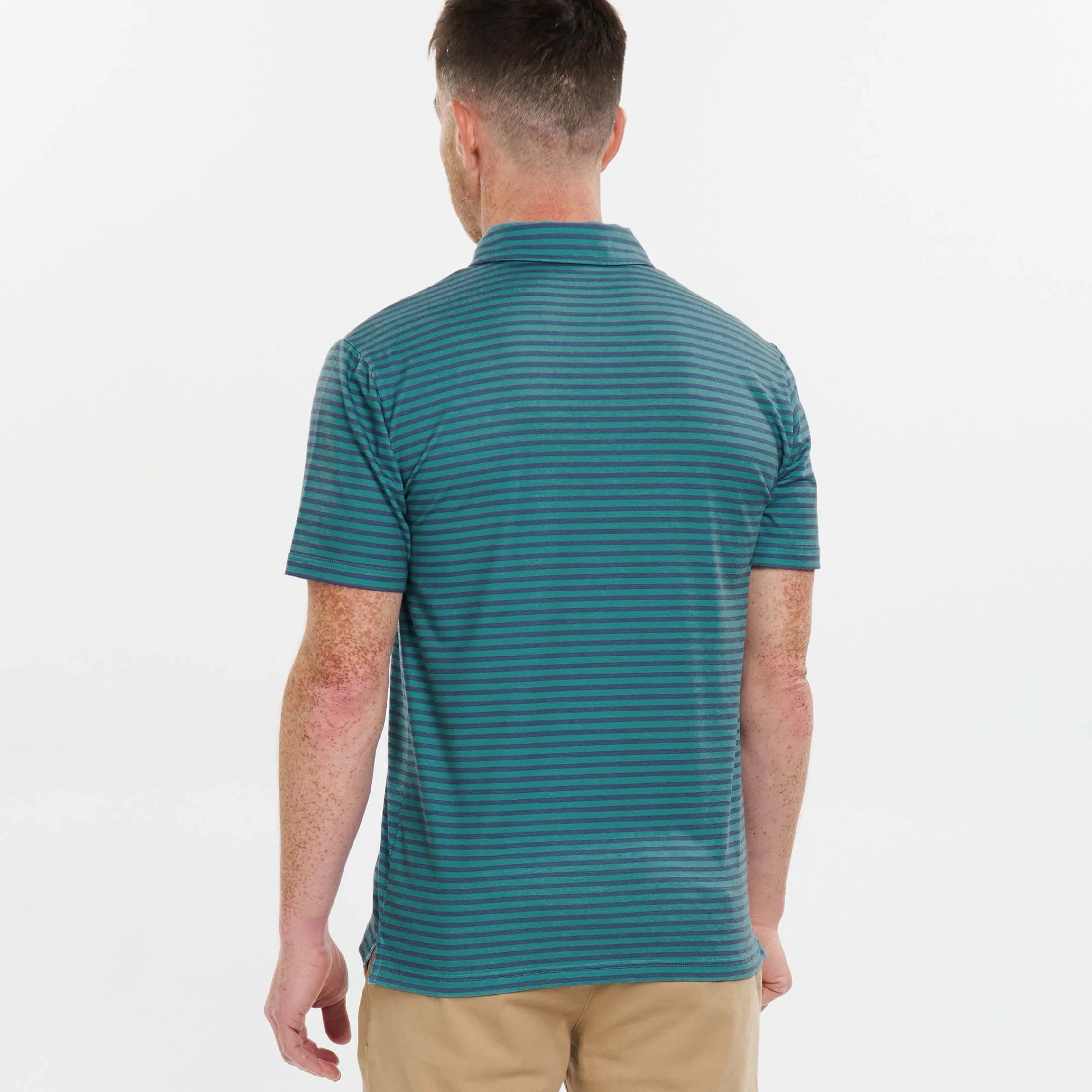 Cayman Stripes Tech Polo - Image 3