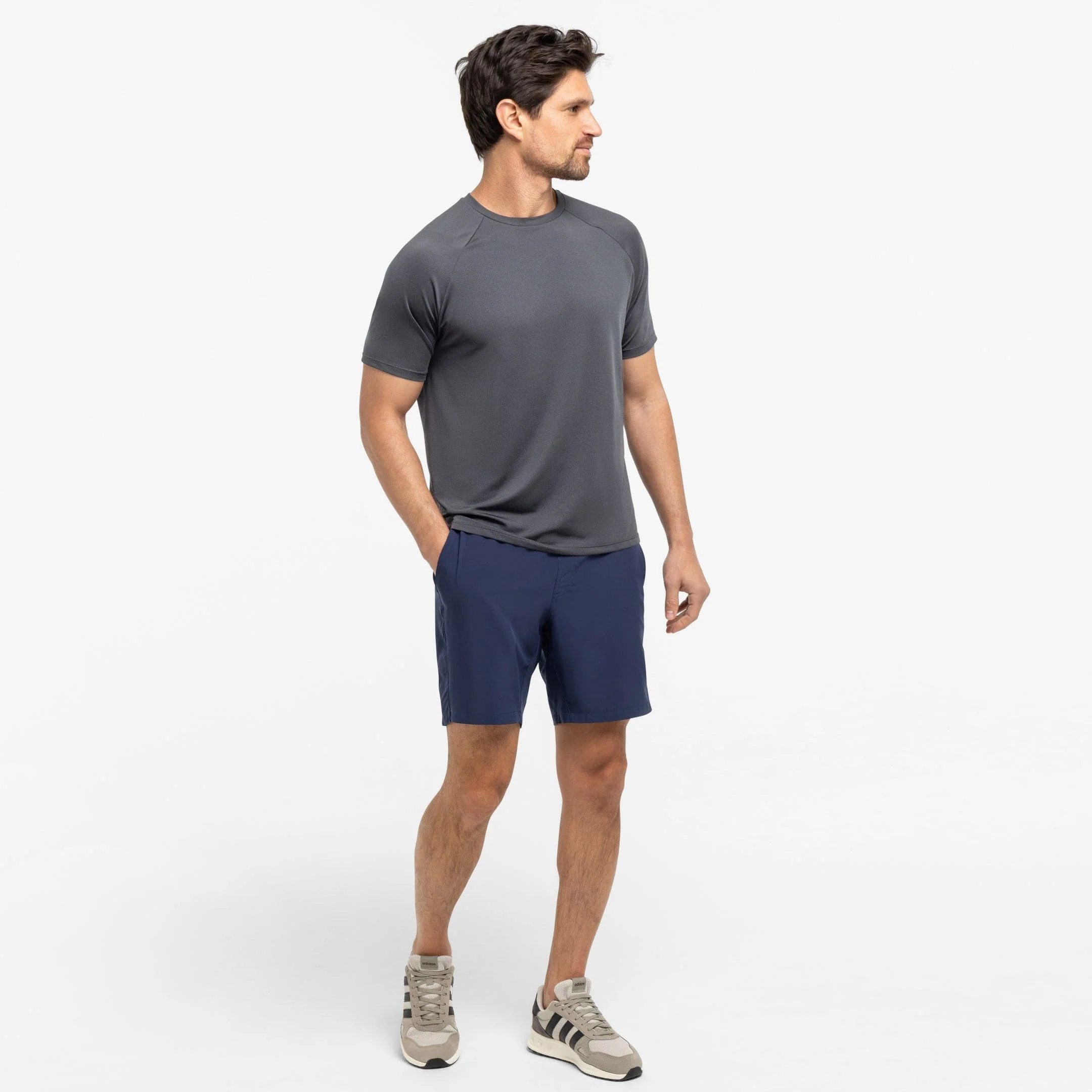 Charcoal Hybrid Ultralight Tee - Image 2
