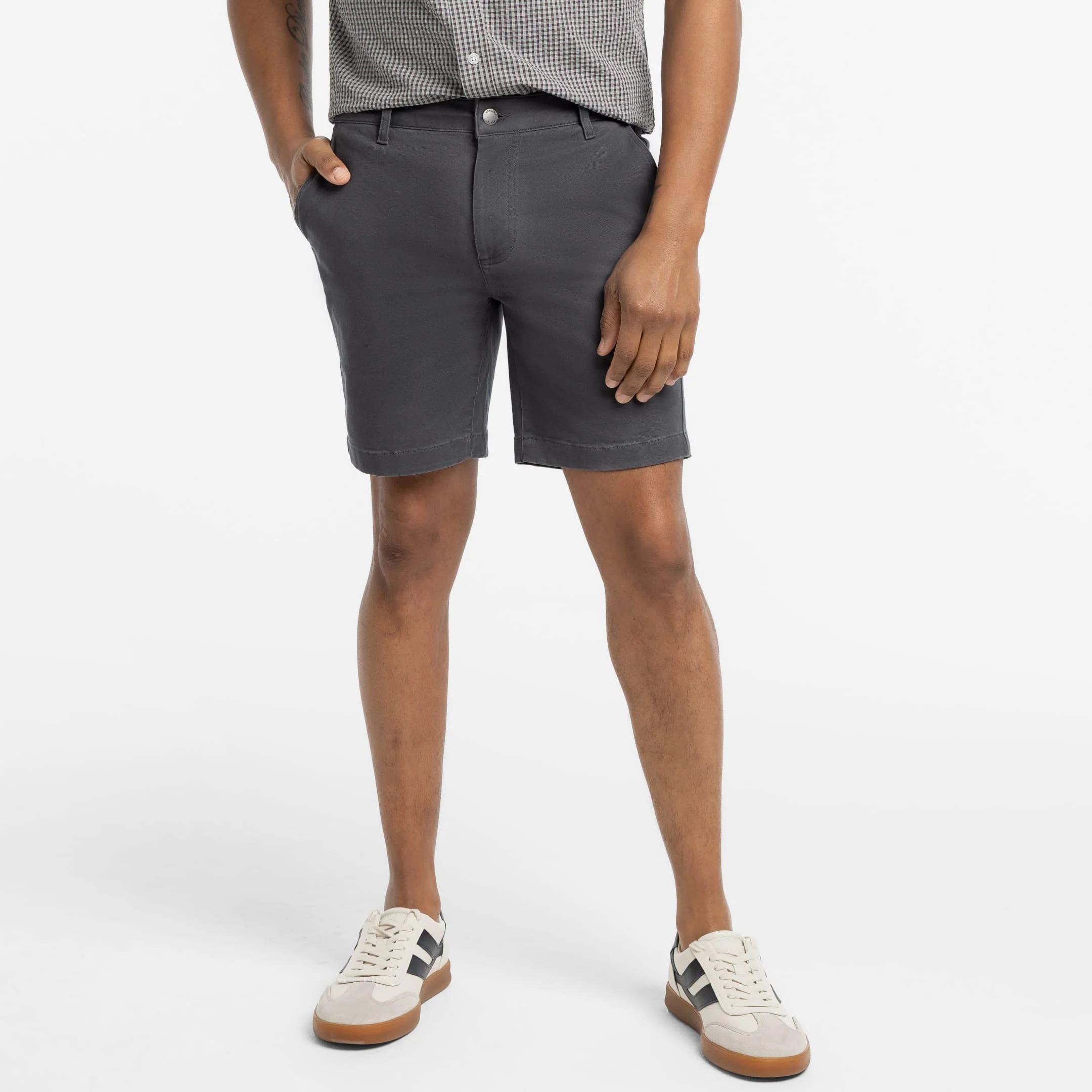 Charcoal Signature Chino Short