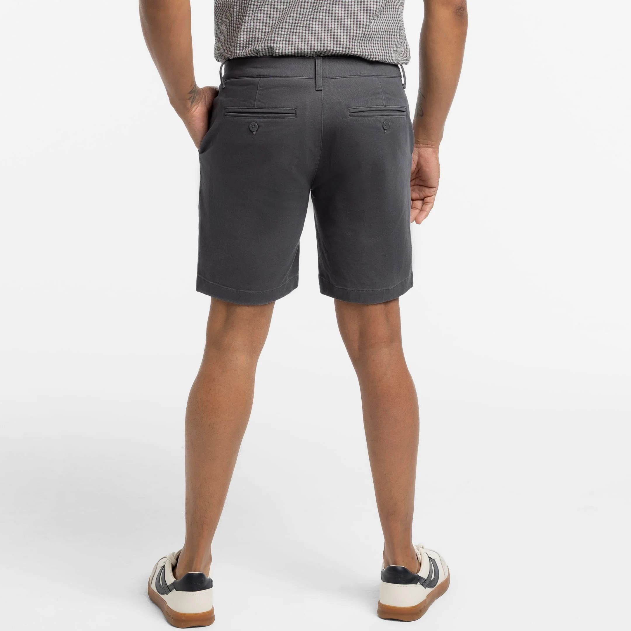 Charcoal Signature Chino Short - Image 3