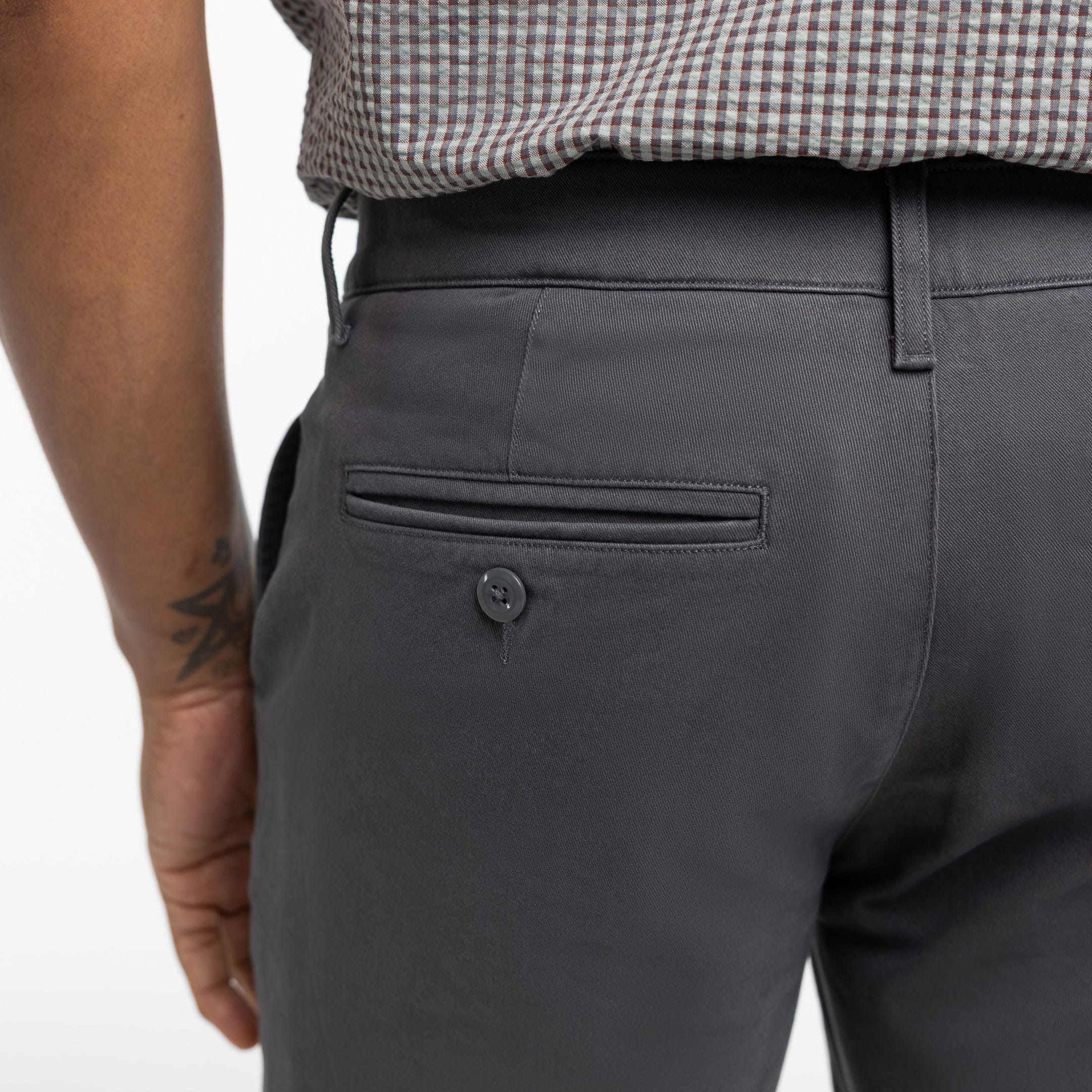 Charcoal Signature Chino Short - Image 5