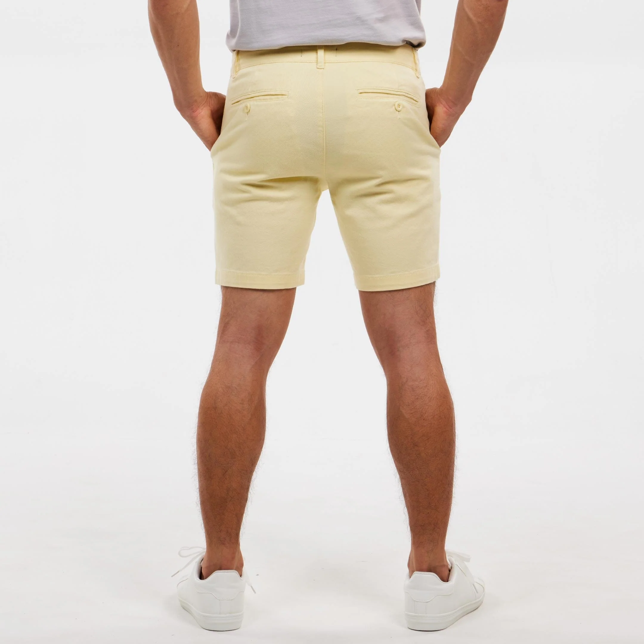 Citrine Lightweight Stretch Chino Short - Image 3