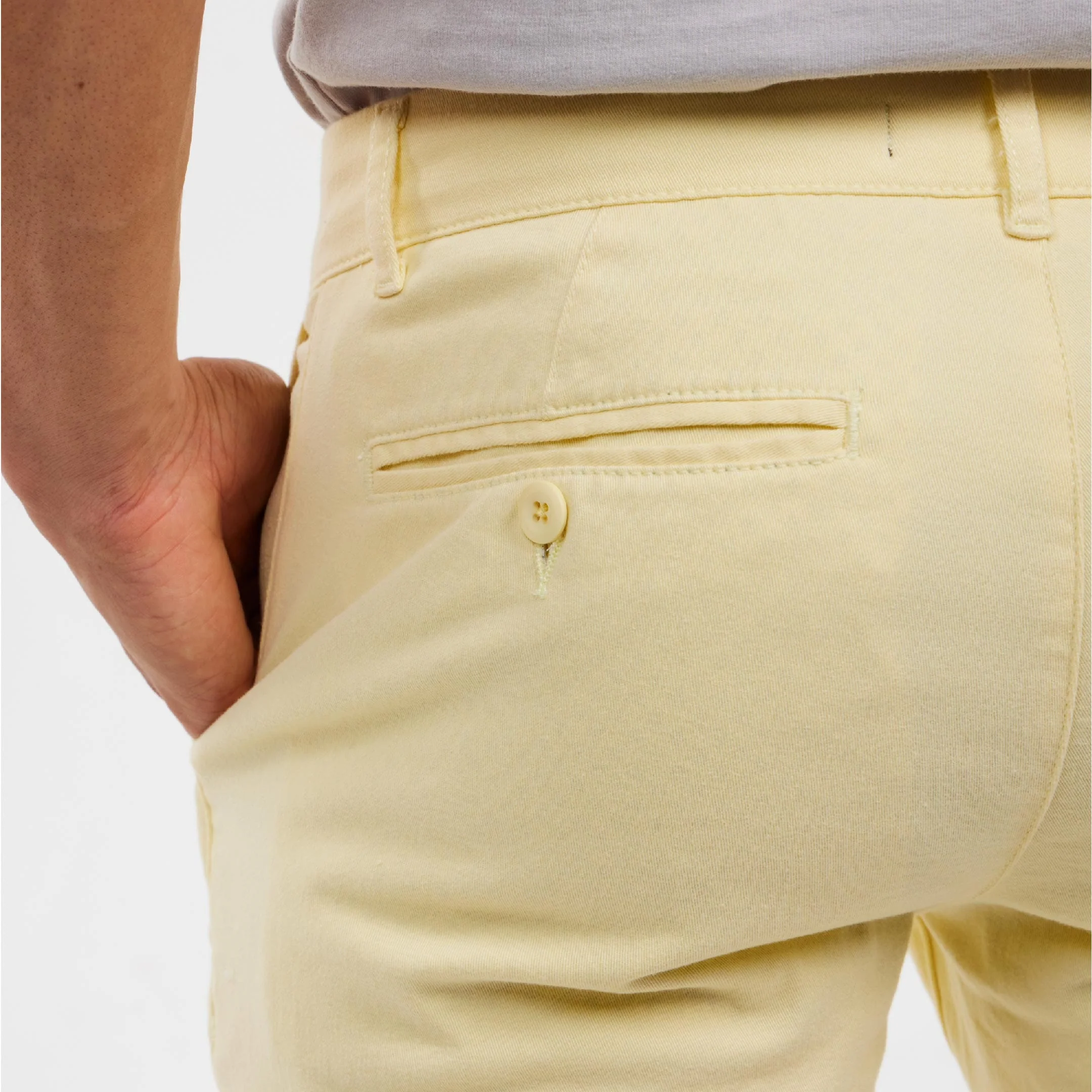 Citrine Lightweight Stretch Chino Short - Image 4