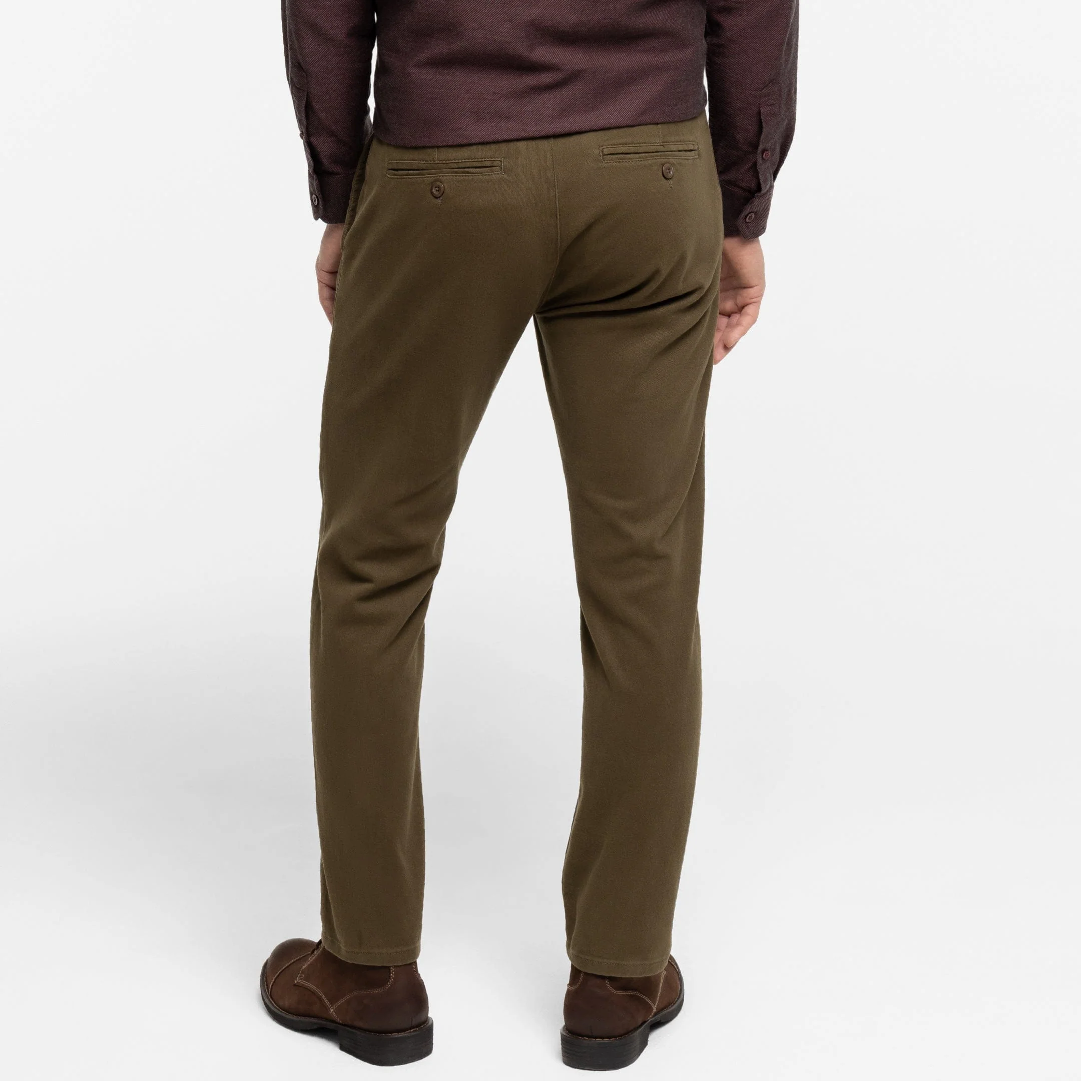 Espresso Washed Stretch Chino - Image 3
