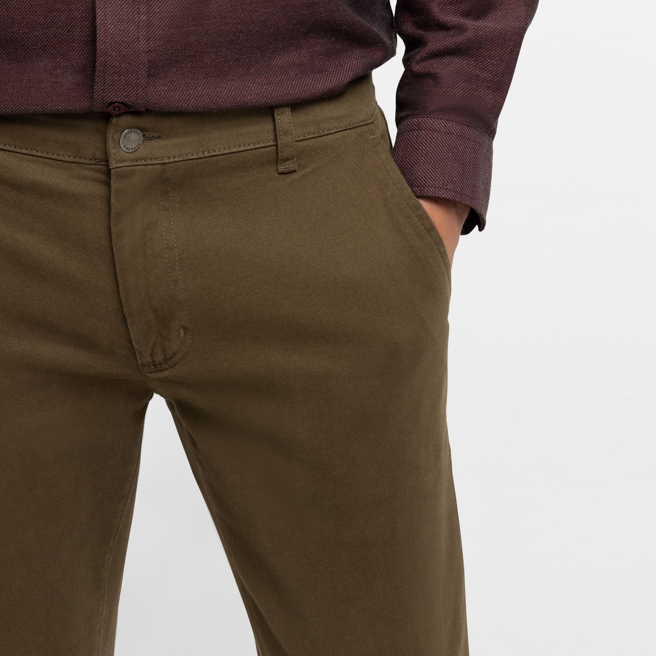 Espresso Washed Stretch Chino - Image 5