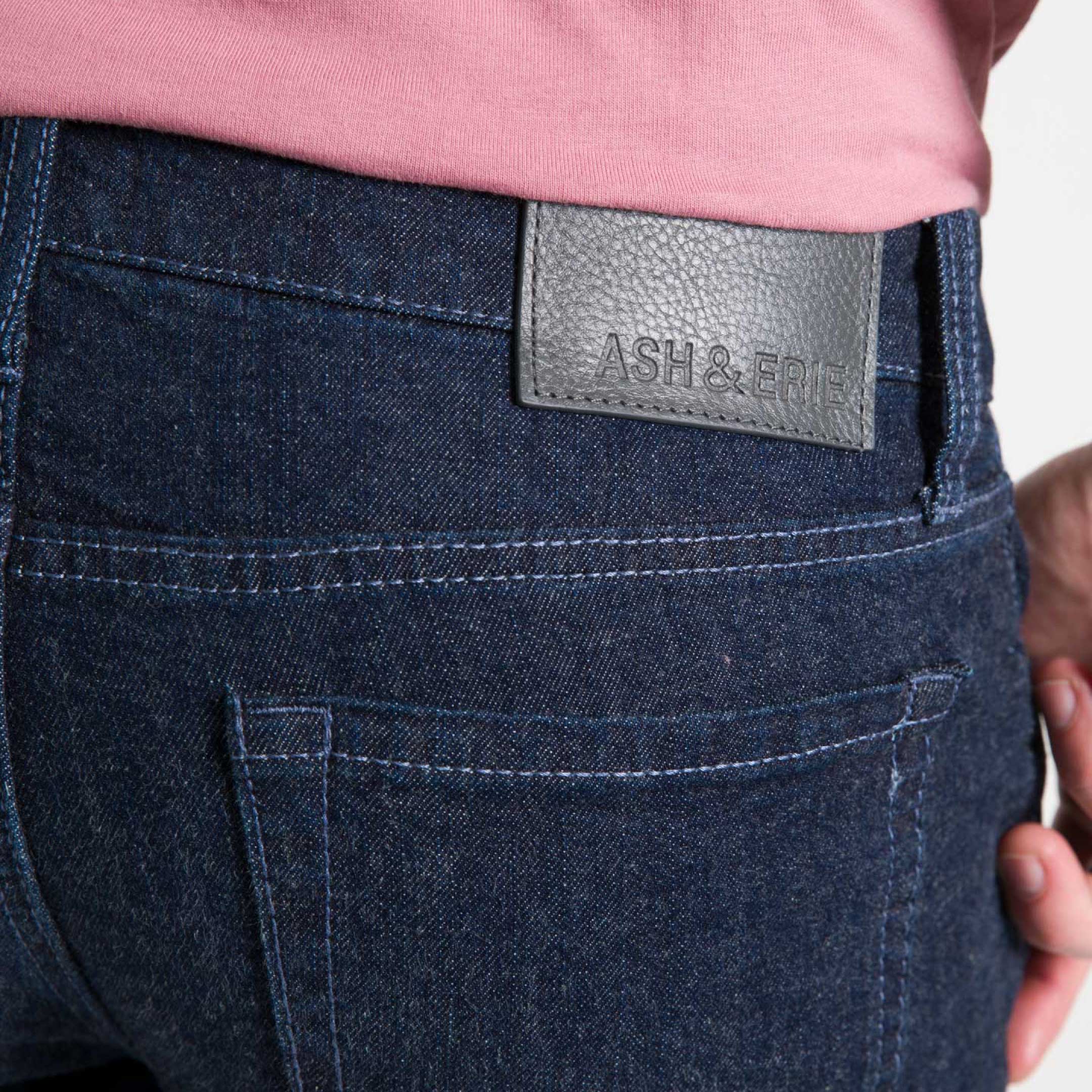Faded Blue Wash Essential Jeans - Image 3