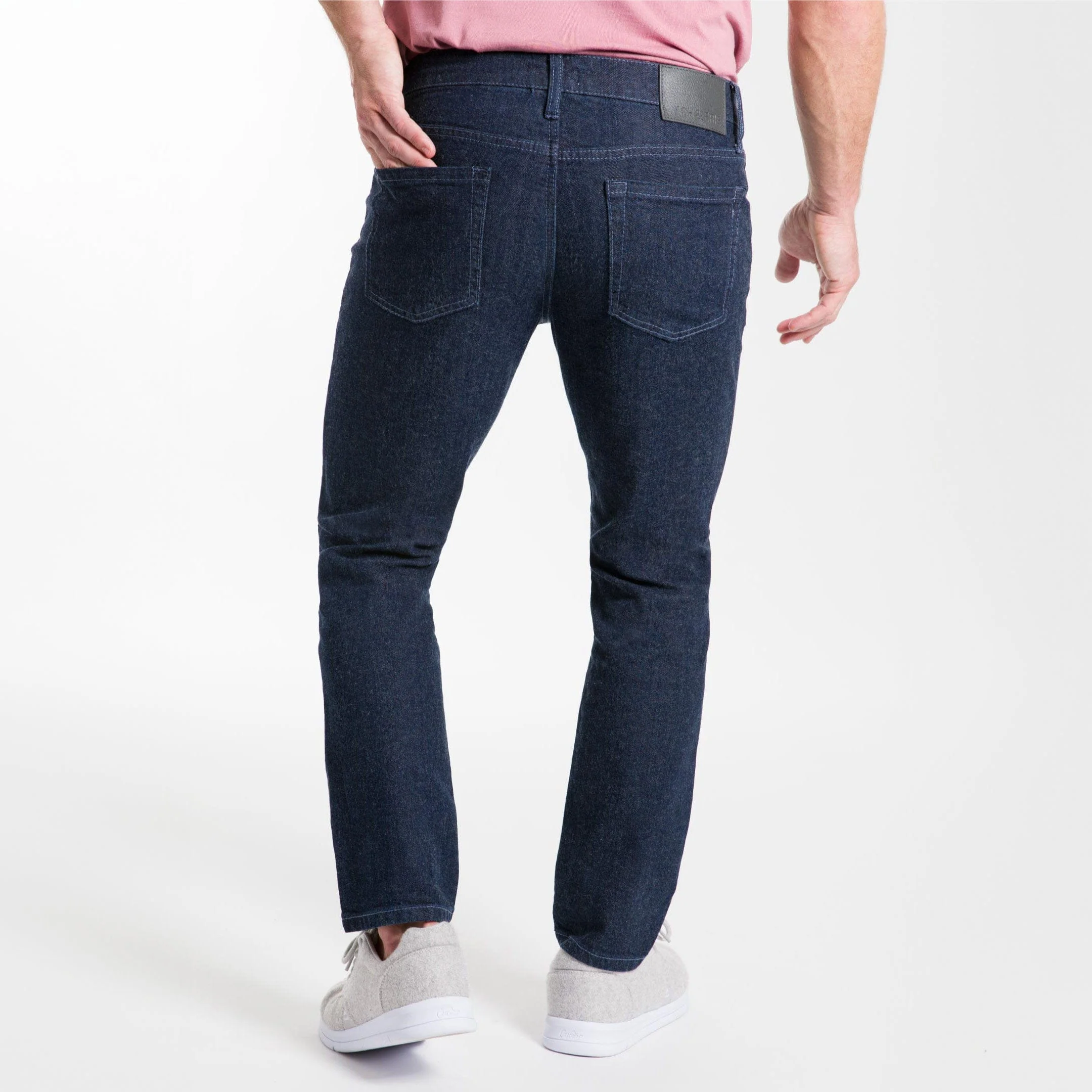 Faded Blue Wash Essential Jeans - Image 4