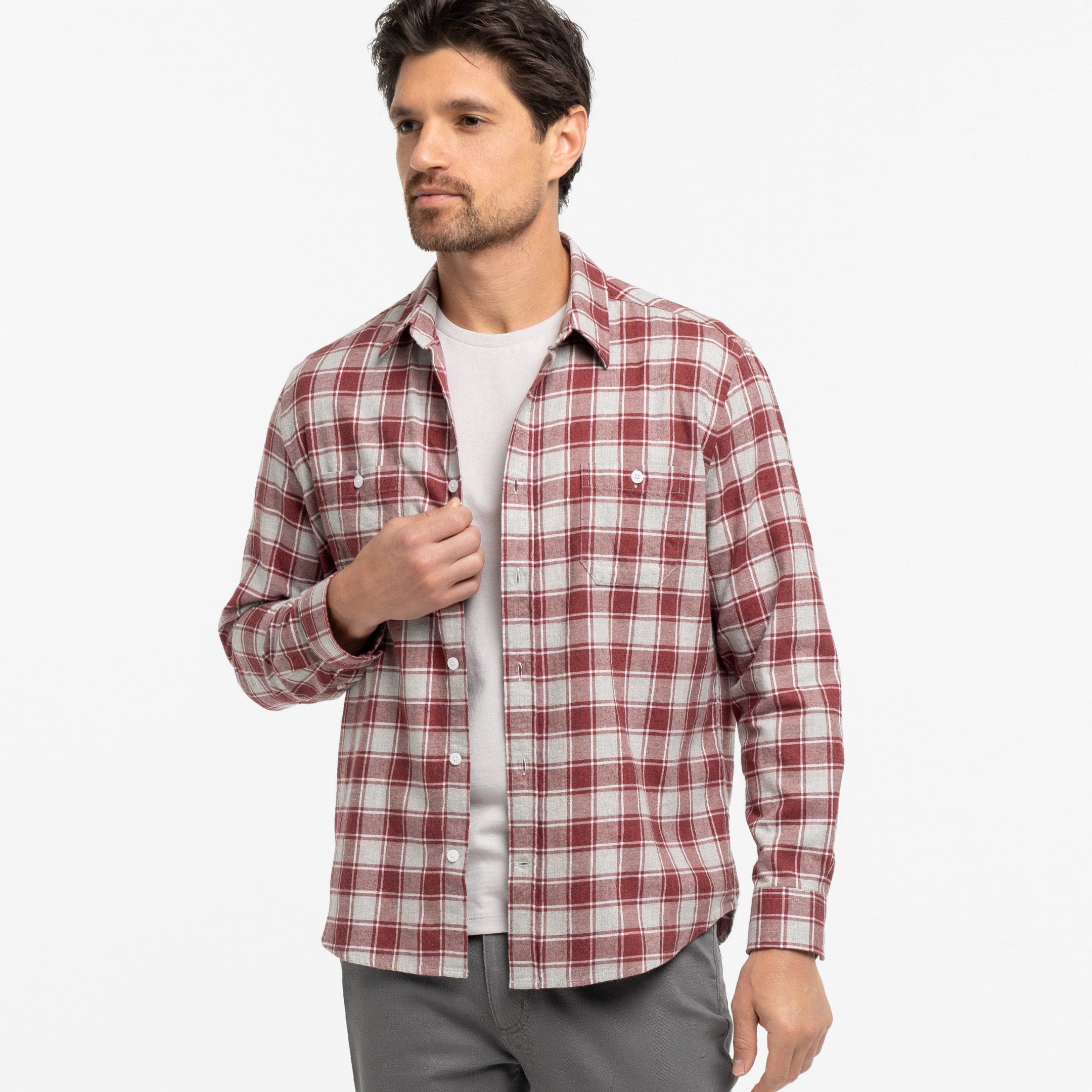 Forge Red Plaid Shirt