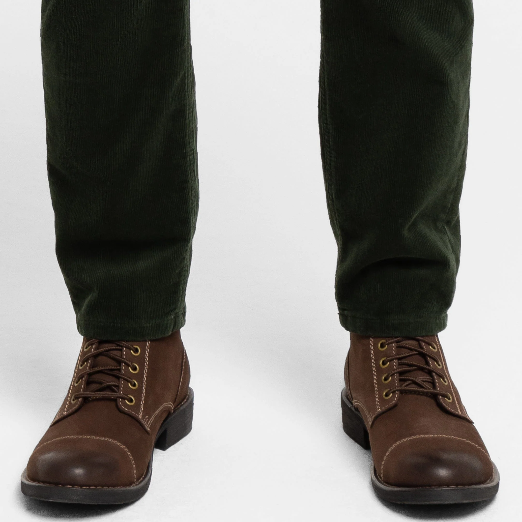 Green Stretch Corduroy Pant - Image 5