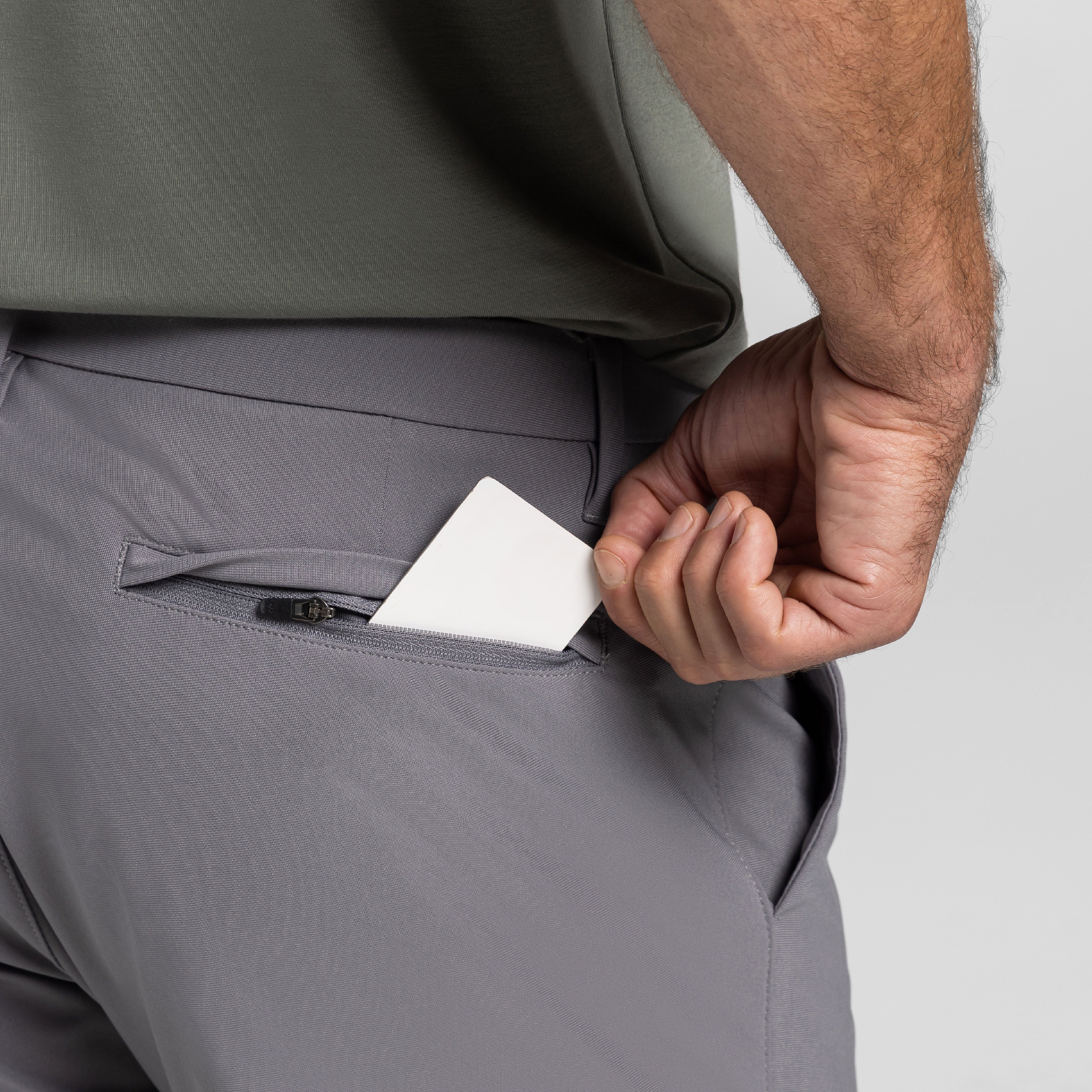 Grey Hybrid XYZ Chino - Image 4