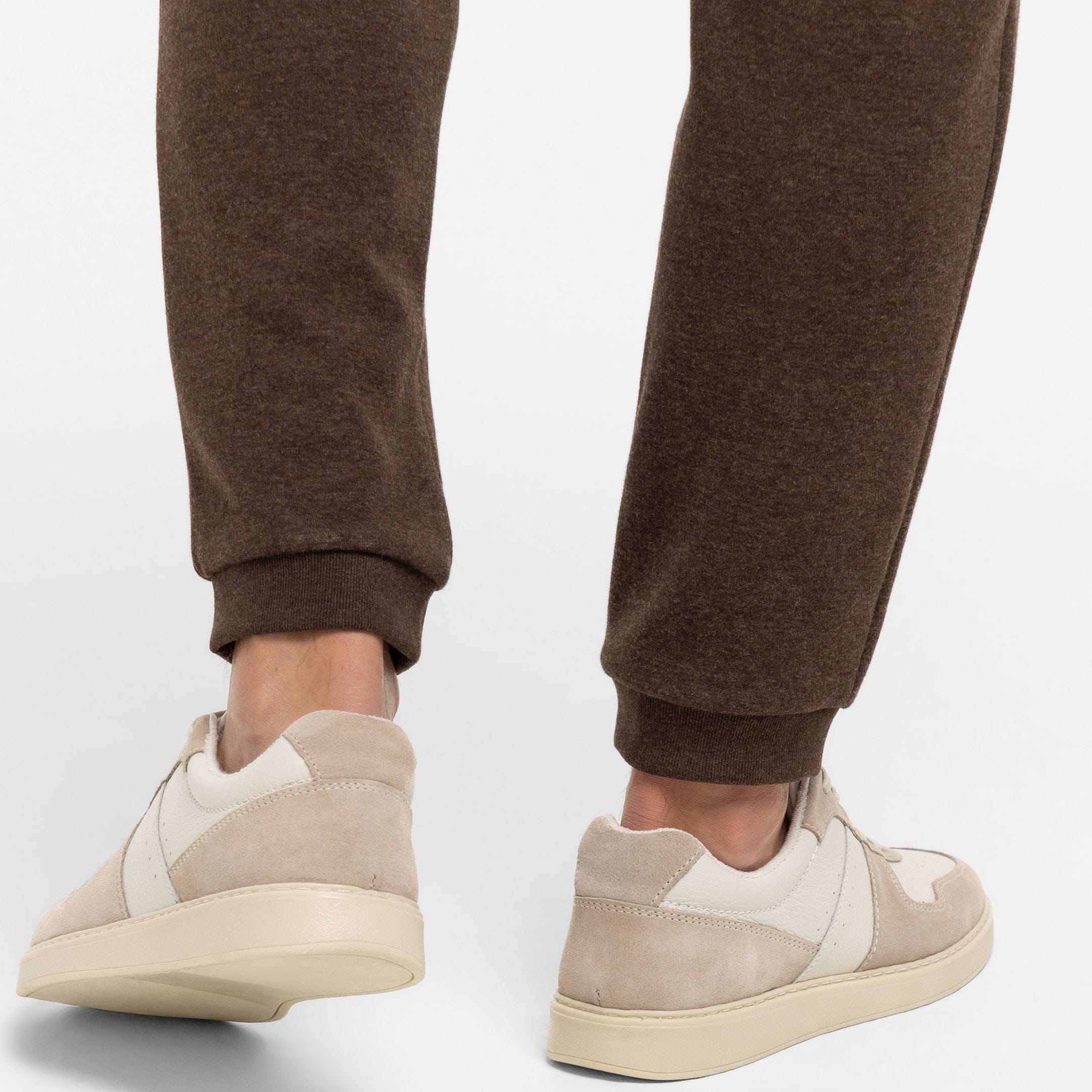 Heather Brown French Terry Jogger - Image 5