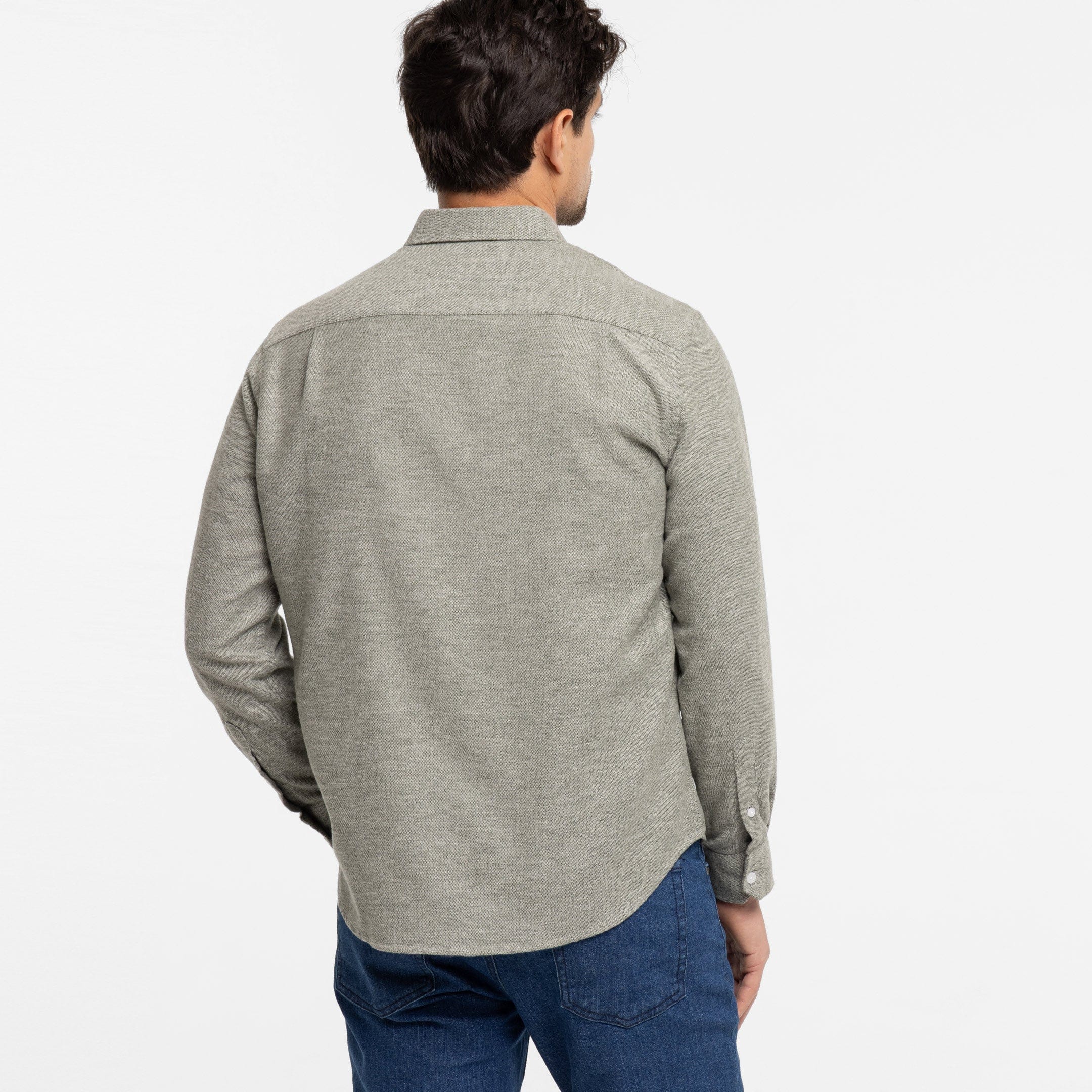Heather Green Everyday Shirt - Image 3