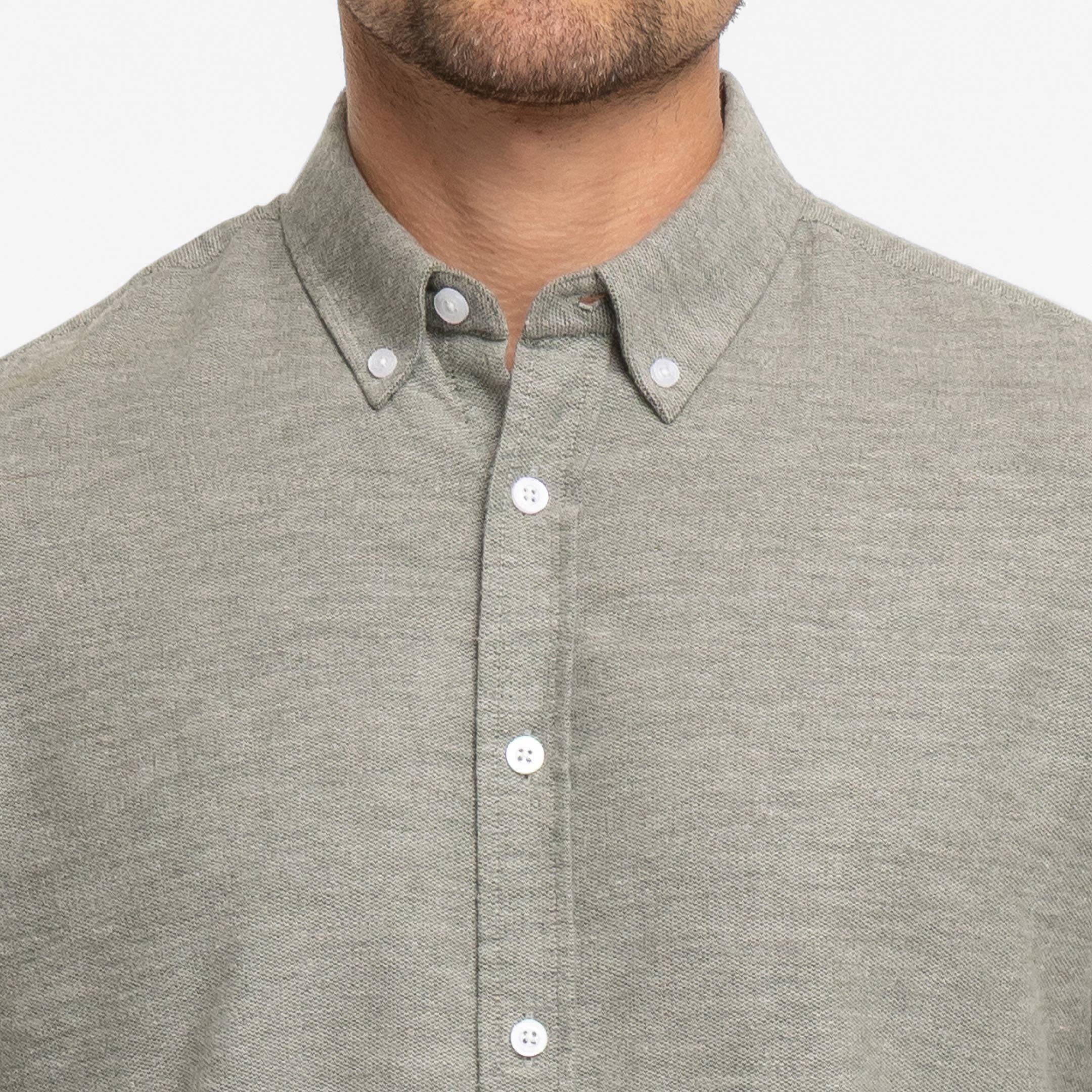 Heather Green Everyday Shirt - Image 4
