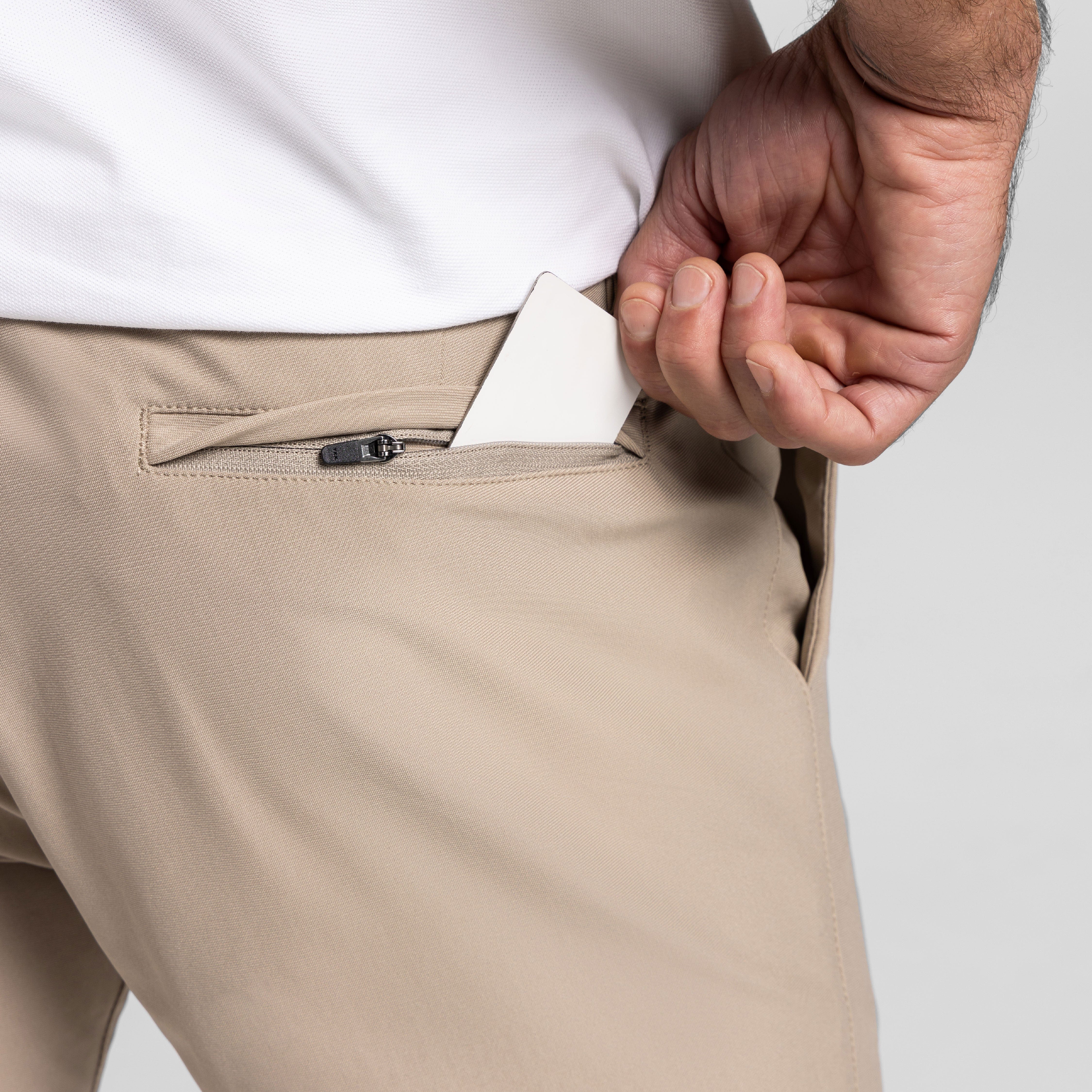 Khaki Hybrid XYZ Chino - Image 4