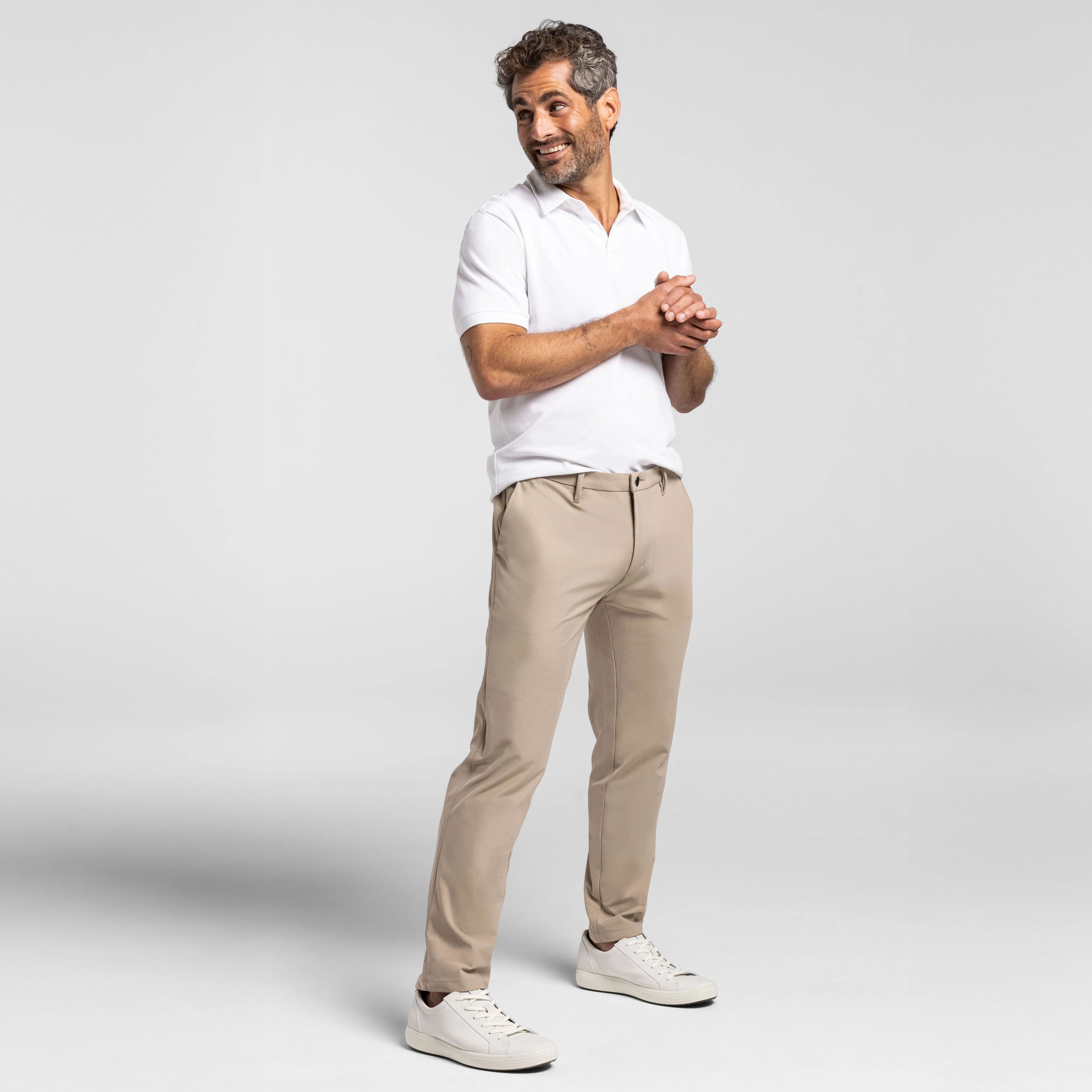 Khaki Hybrid XYZ Chino - Image 6