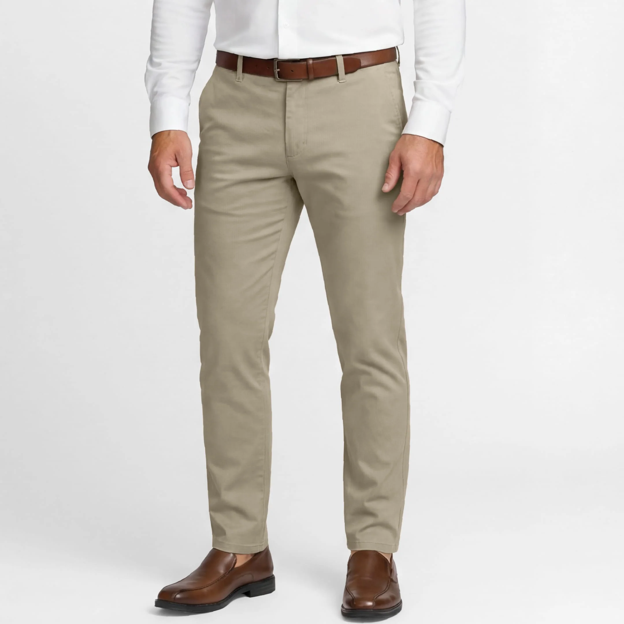 Khaki Lightweight Signature Chino