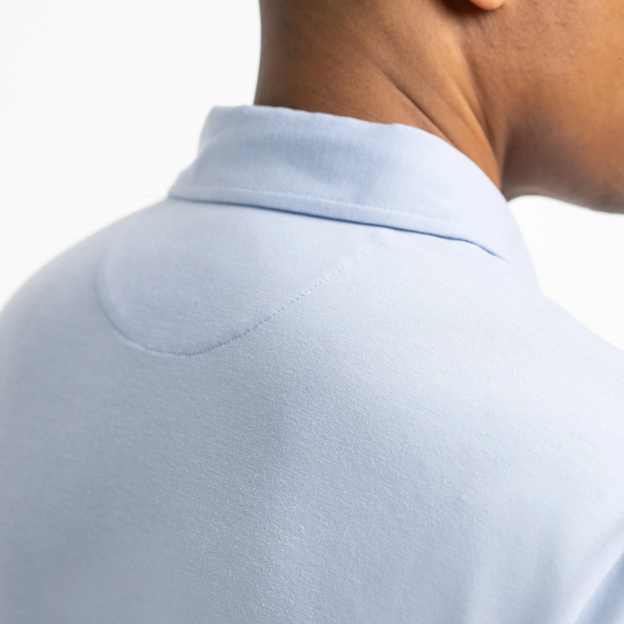 Light Blue Tech Polo - Image 5