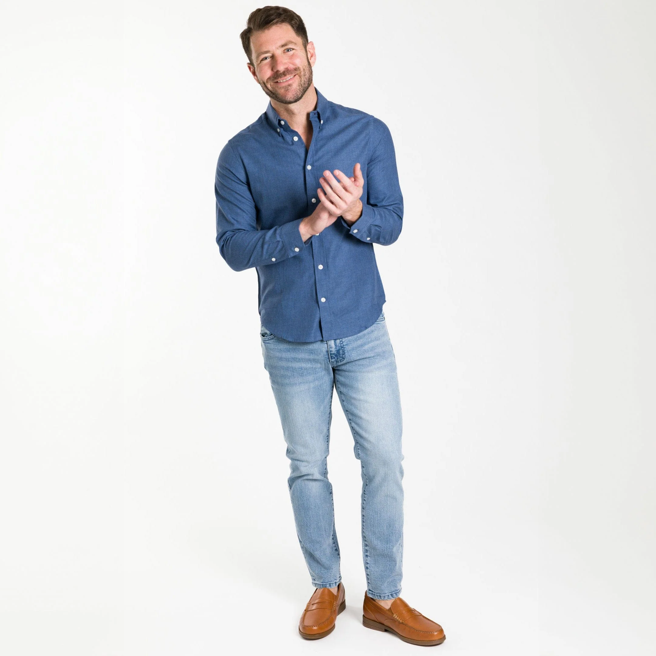 Light Wash Essential Jeans - Image 6