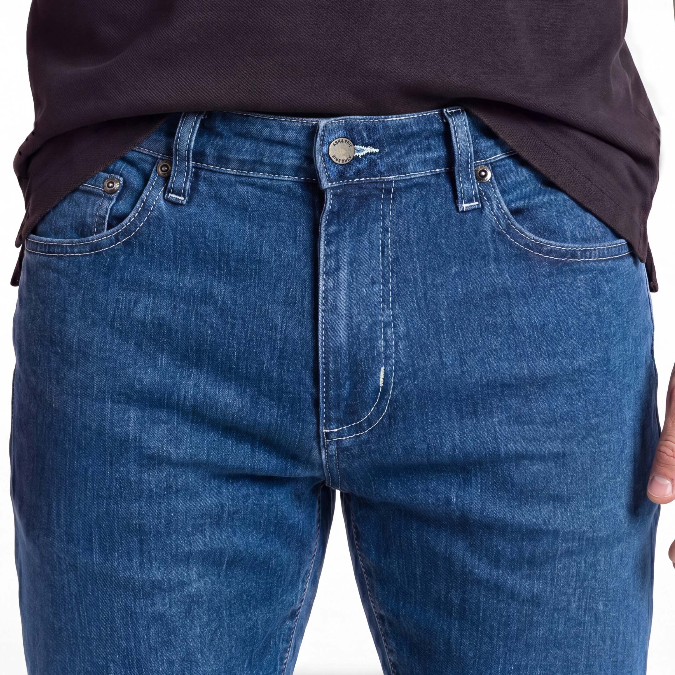 Medium Wash Midtown Jeans - Image 5