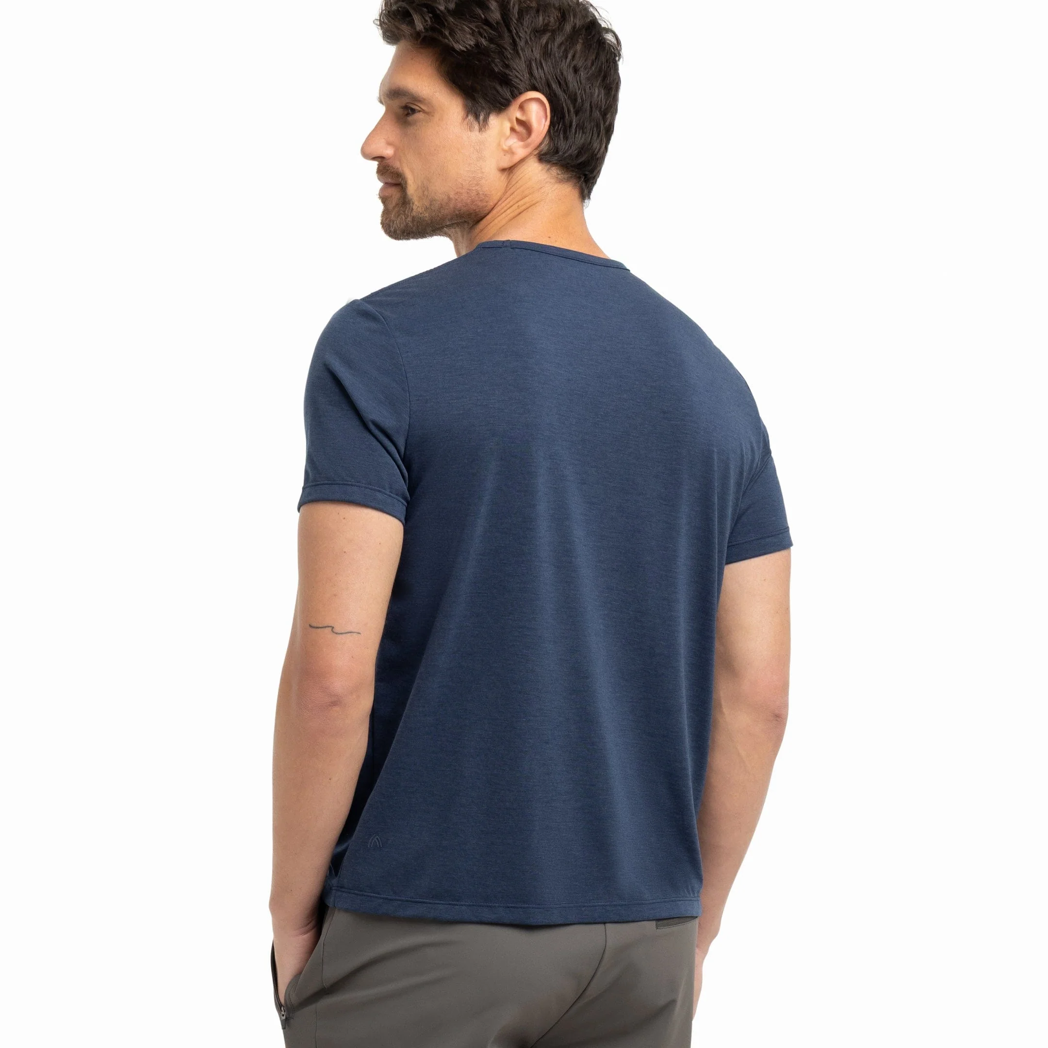 Navy Hybrid Tee - Image 3