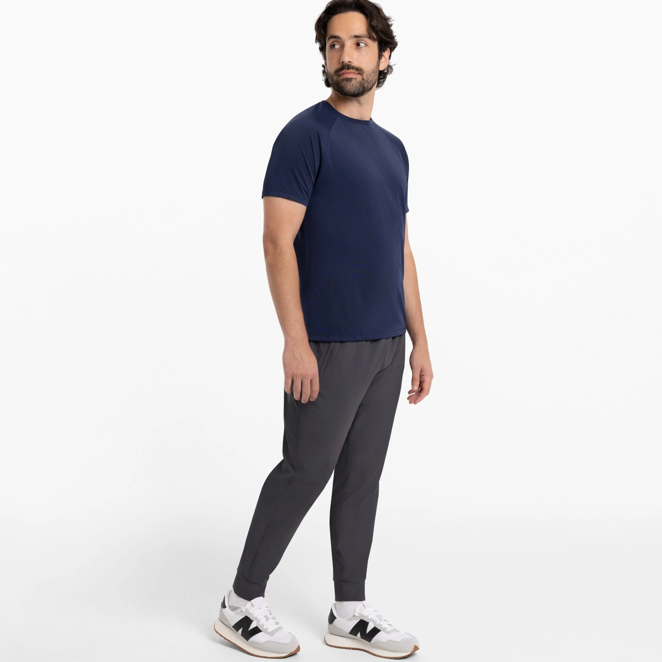 Navy Hybrid Ultralight Tee - Image 2