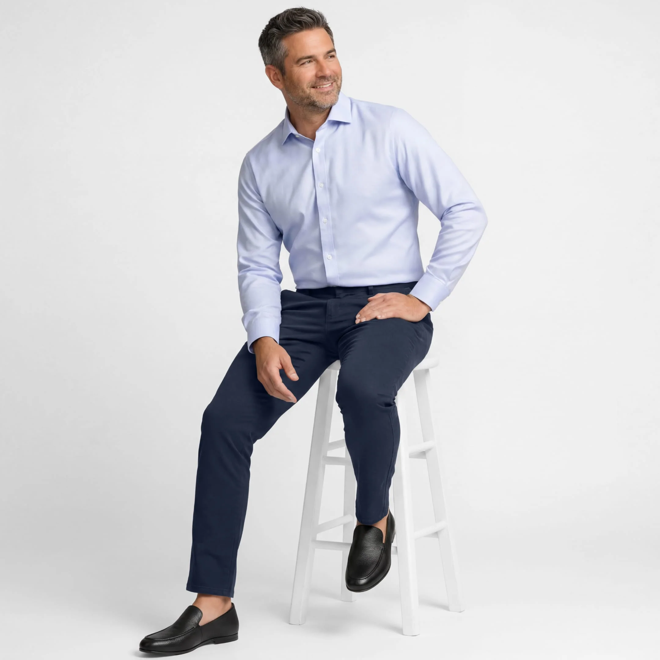 Navy Lightweight Signature Chino - Image 2