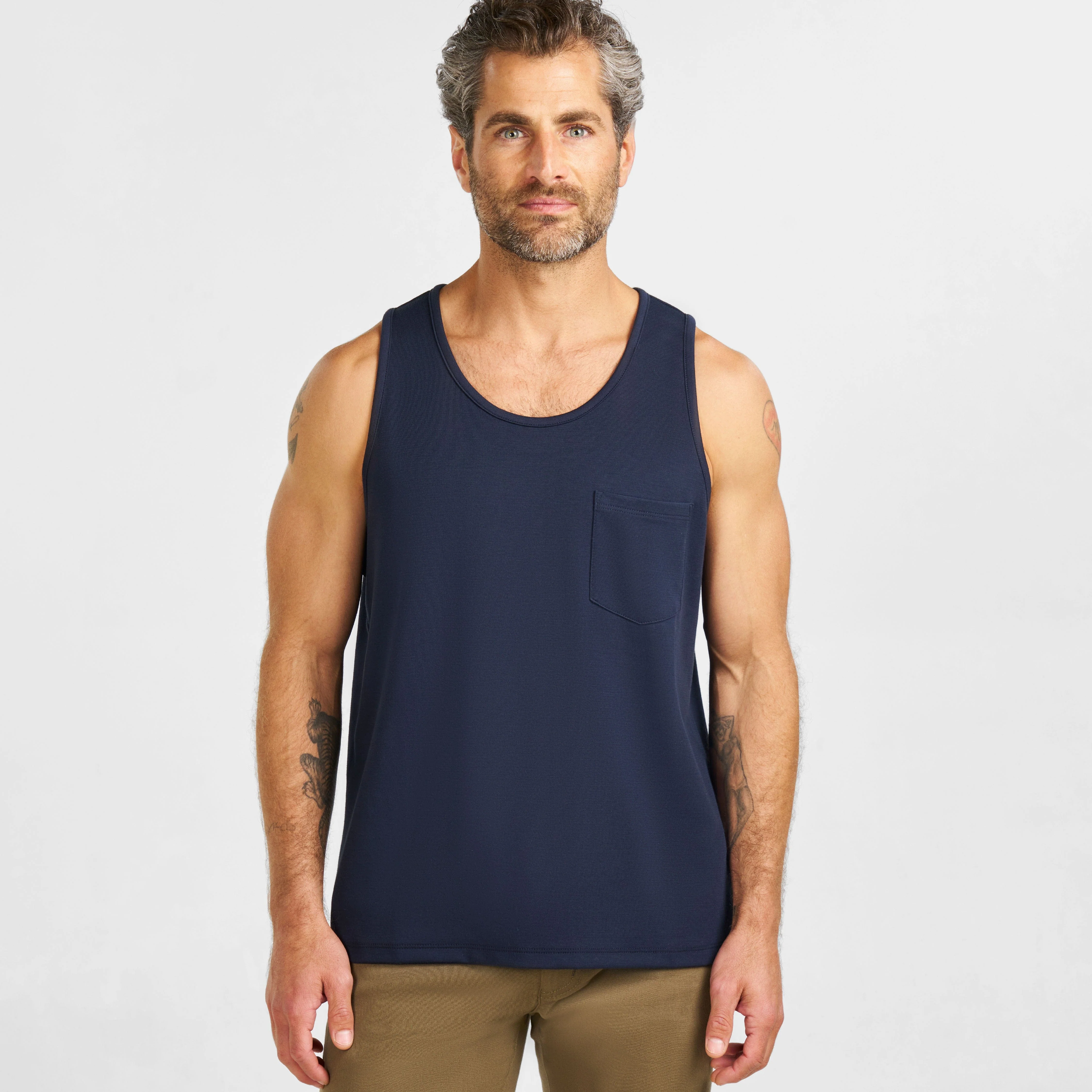 Navy Micro Pique Tank