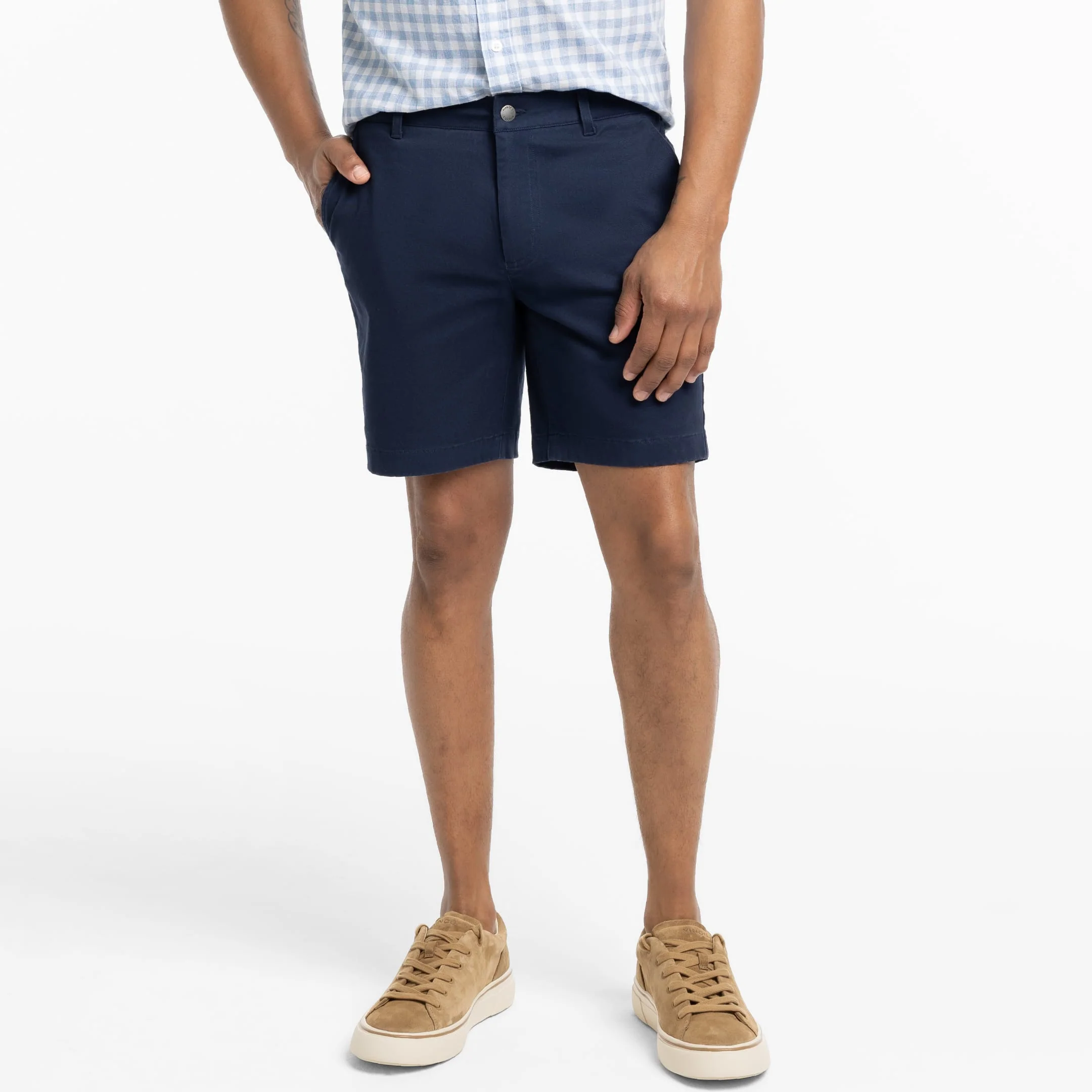 Navy Signature Chino Short