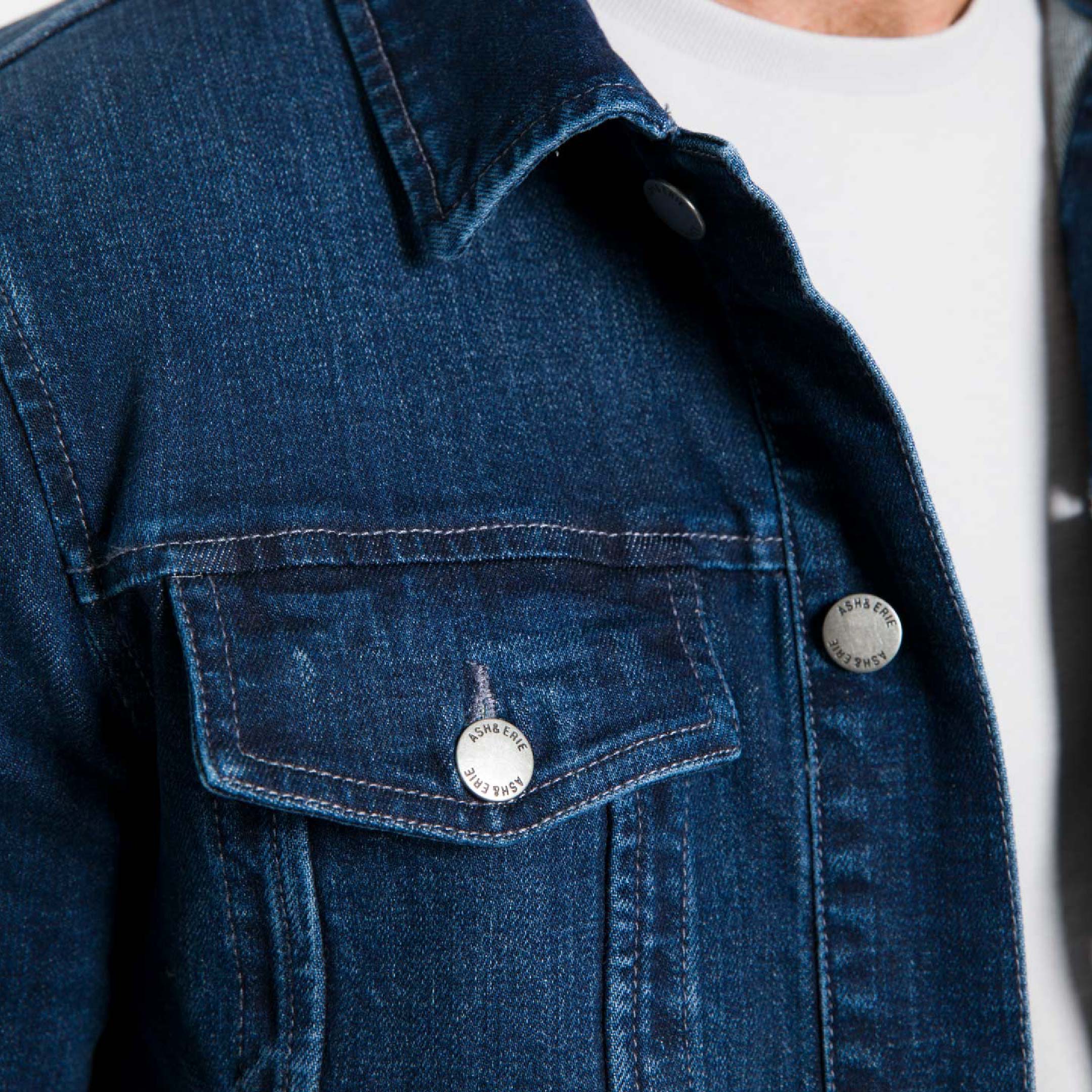 Original Wash Denim Jacket - Image 4