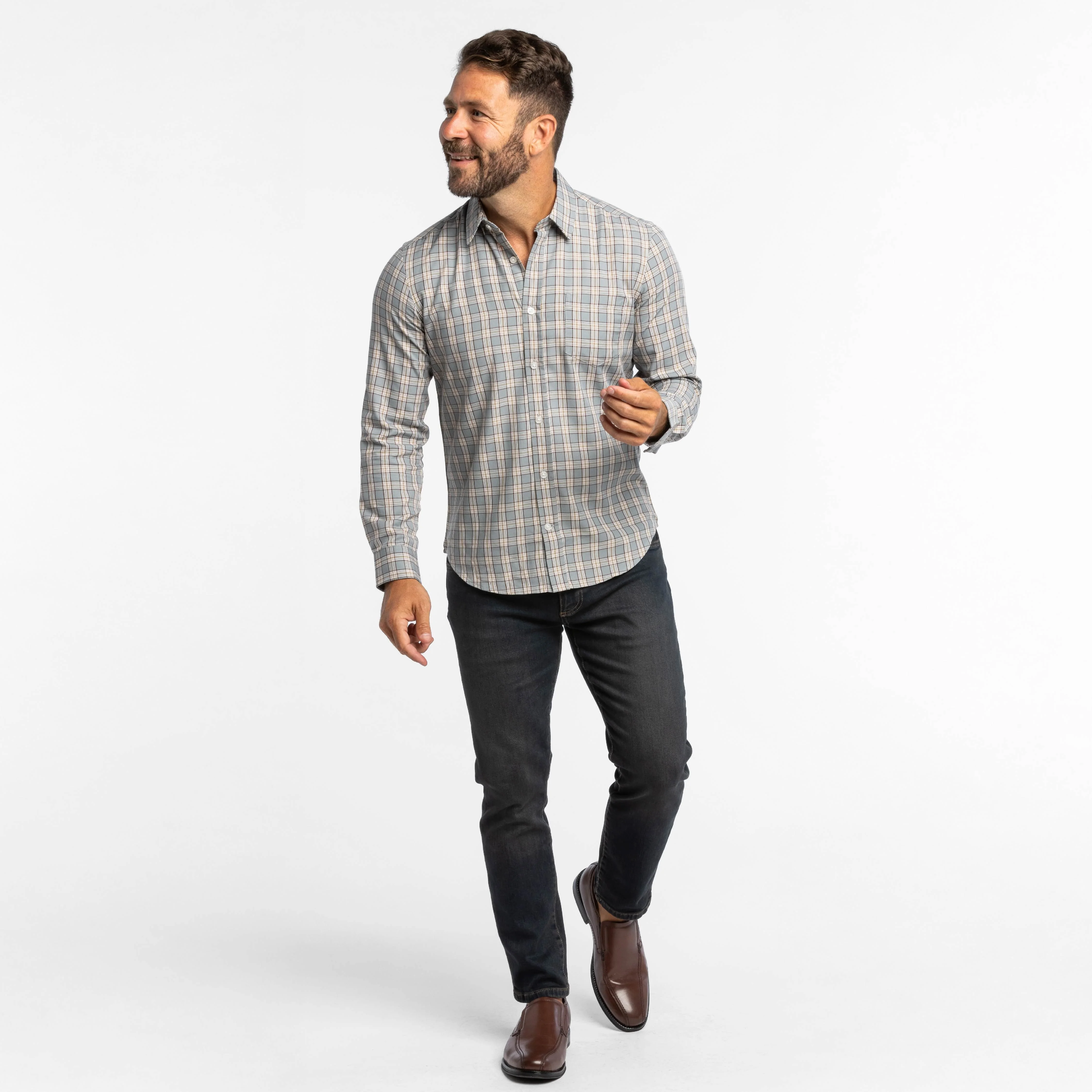 Pewter Plaid Everyday Shirt - Image 2