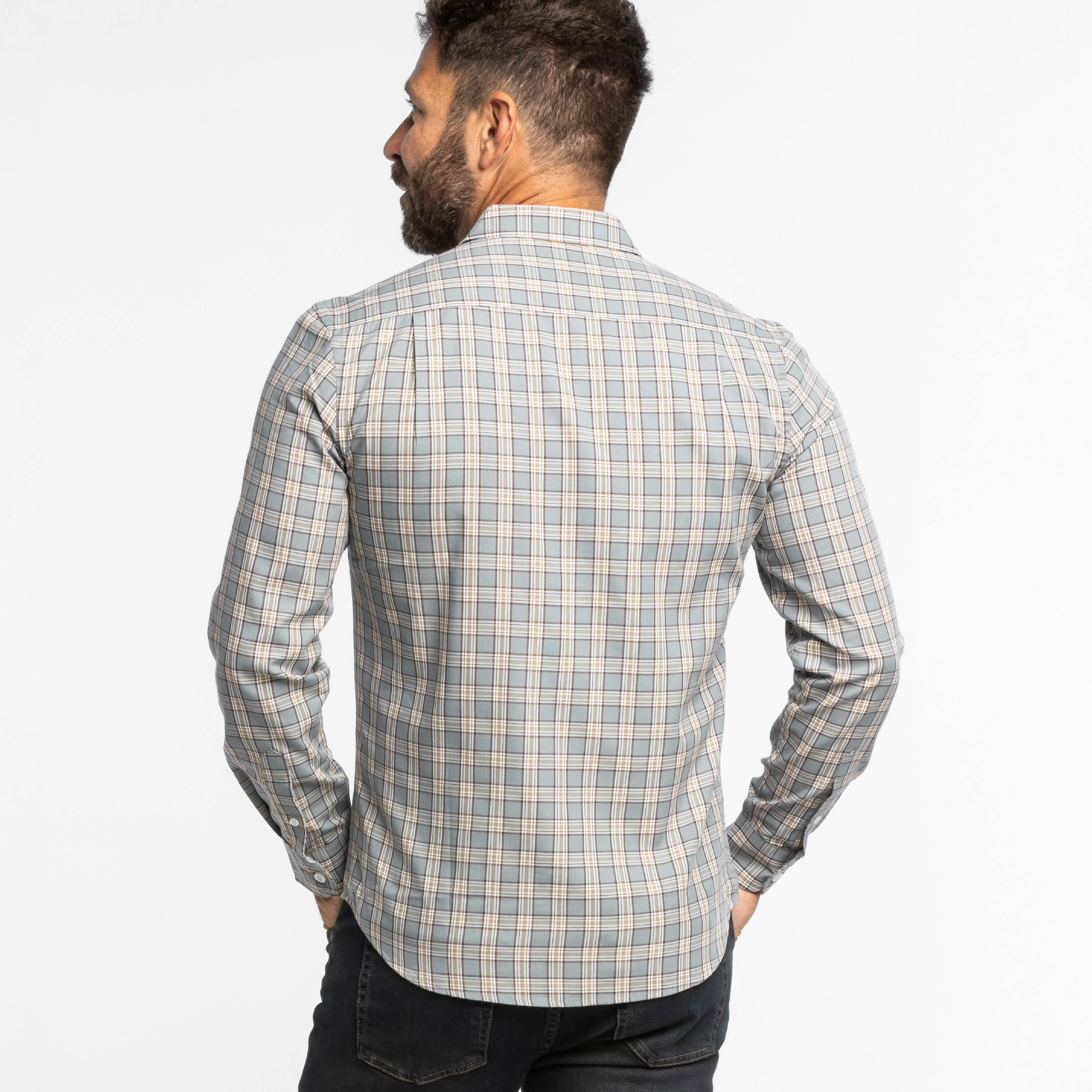 Pewter Plaid Everyday Shirt - Image 3