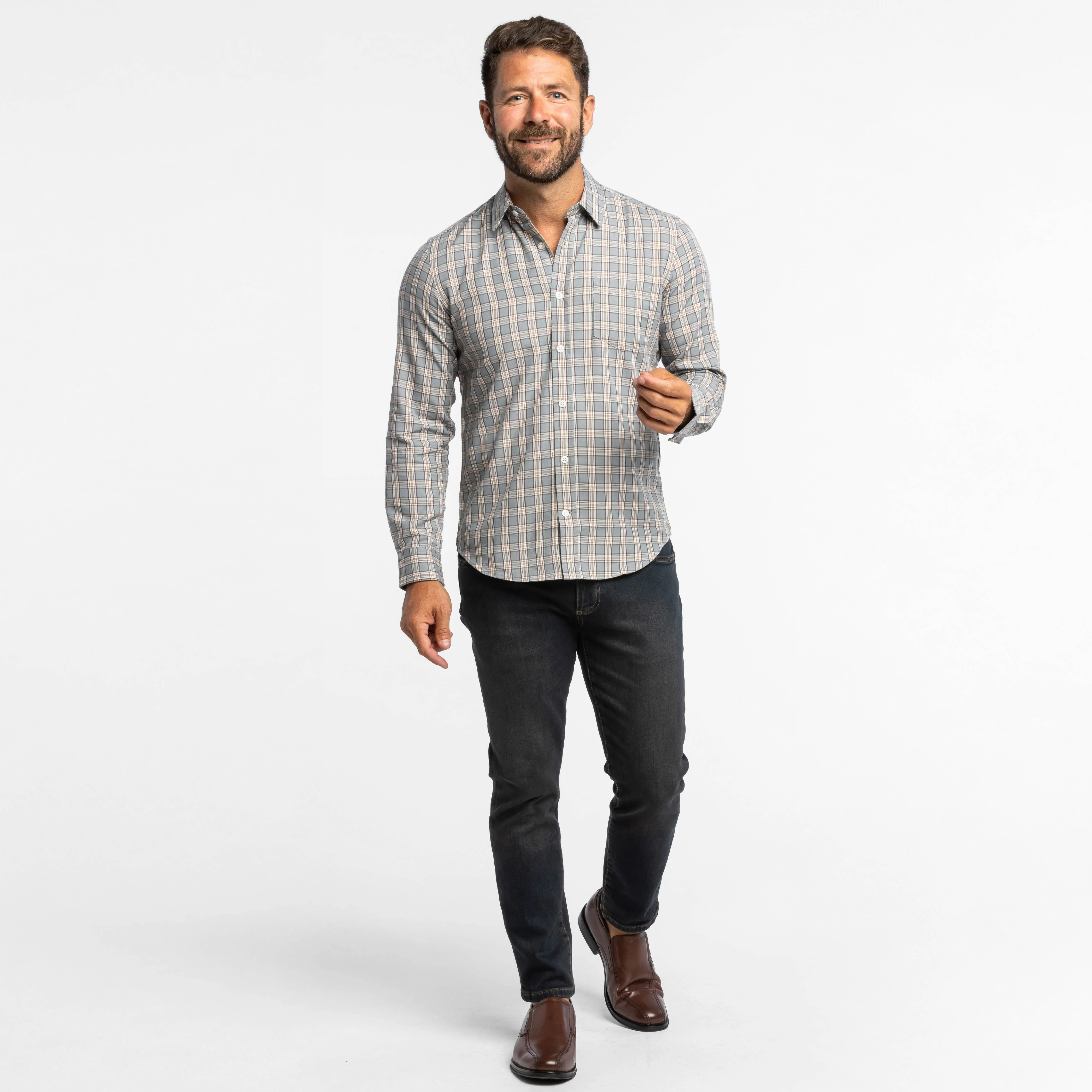 Pewter Plaid Everyday Shirt - Image 6