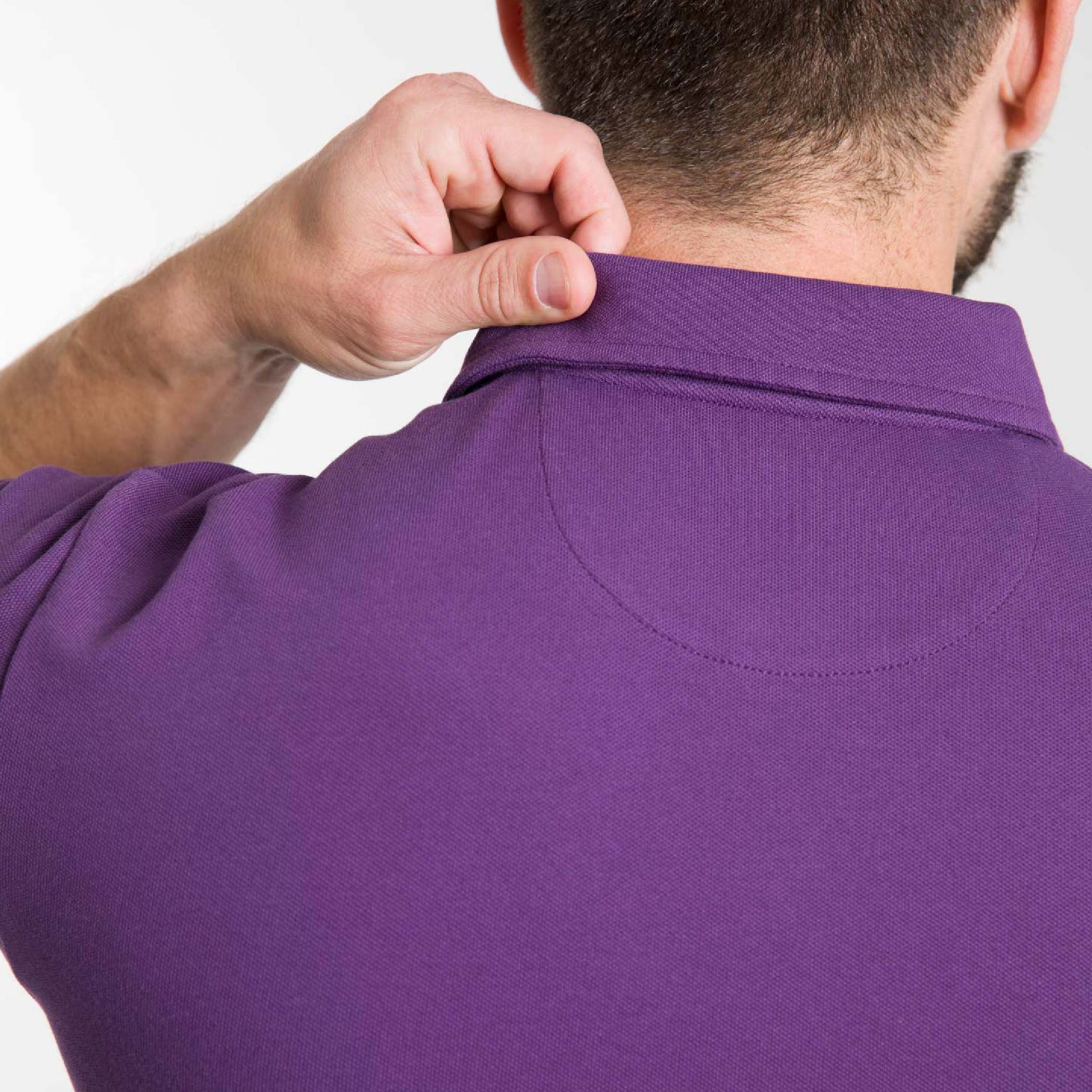 Purple Pique Daily Polo - Image 5