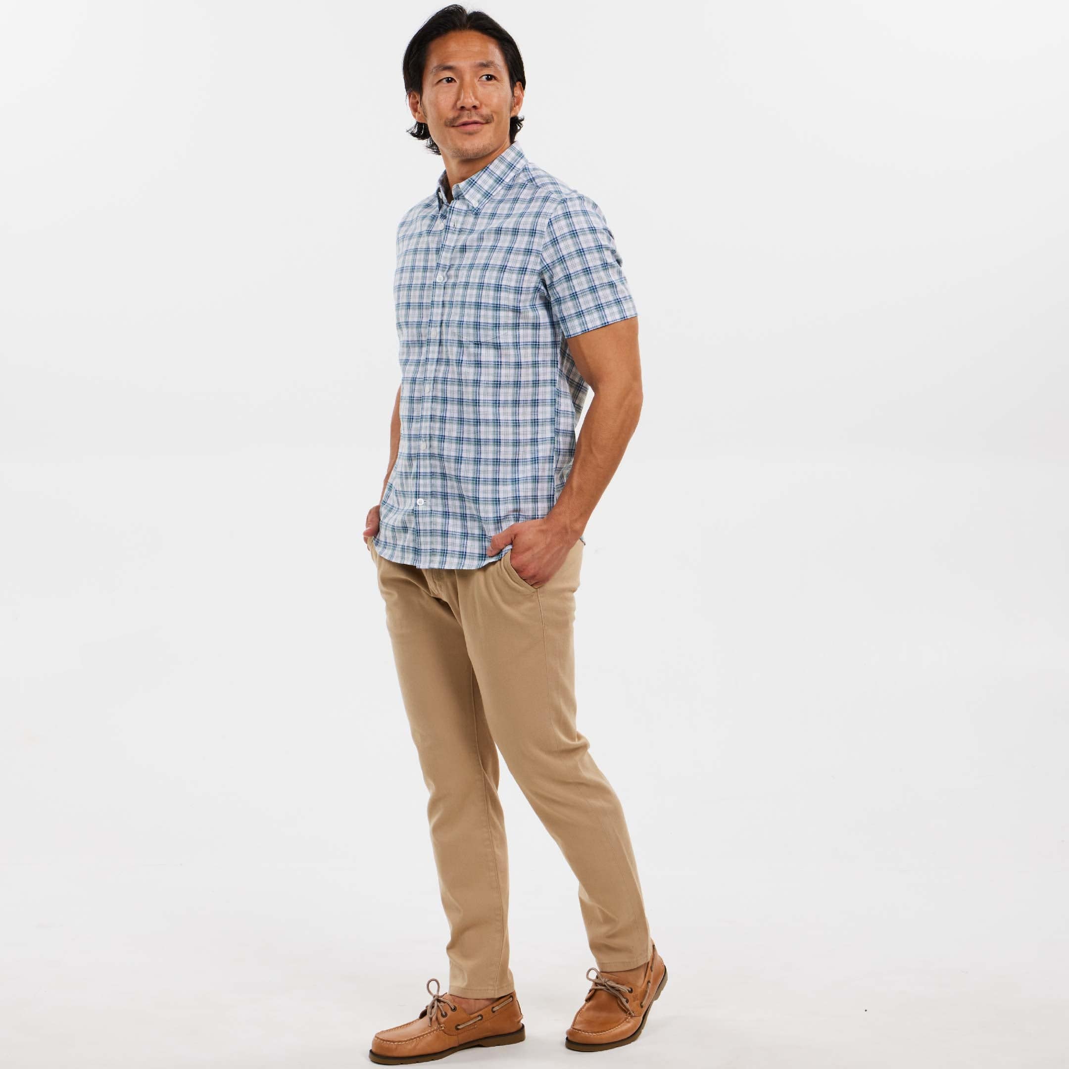 Riverfront Linen Short Sleeve Shirt - Image 2