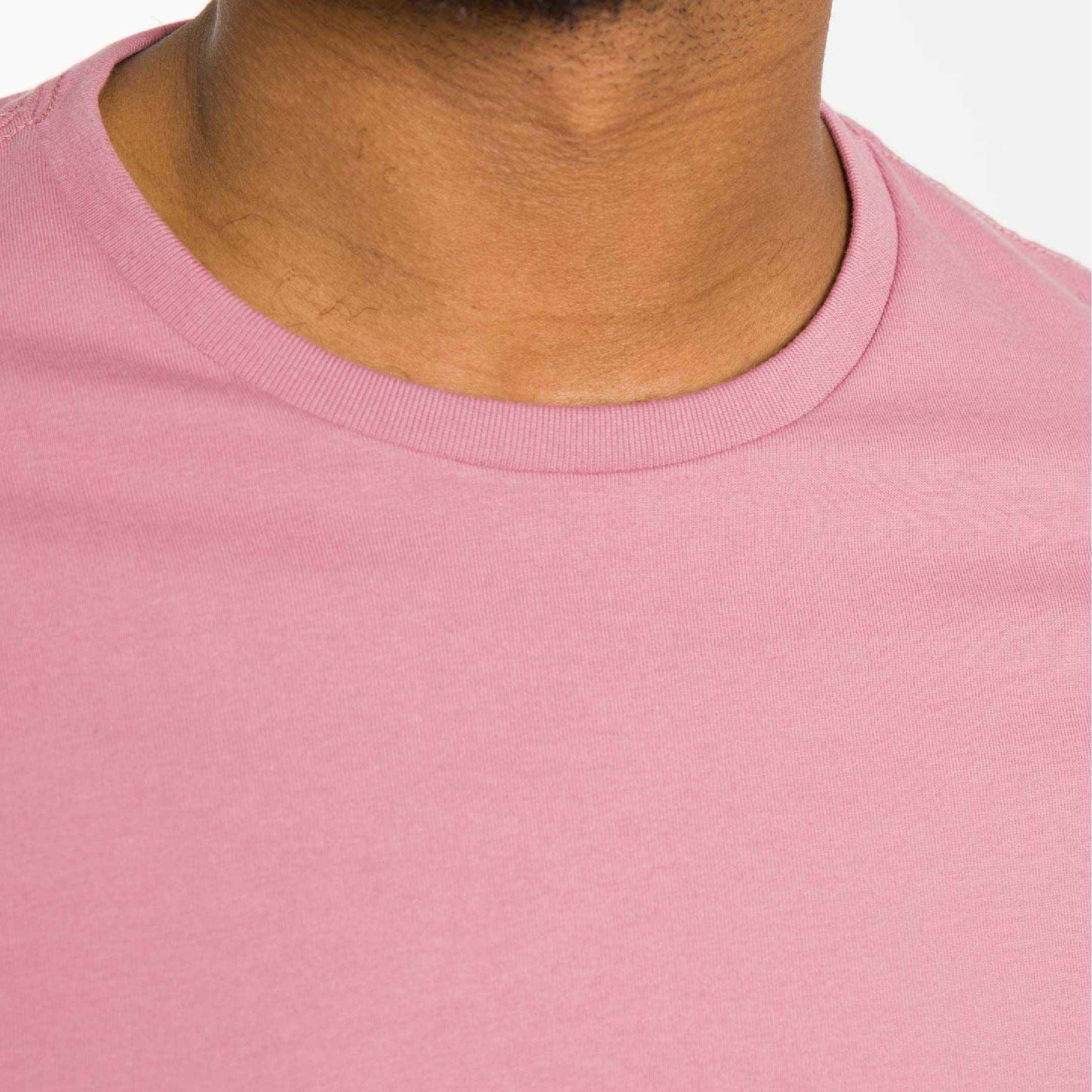 Rose Pima Cotton Crew Neck Tee - Image 5
